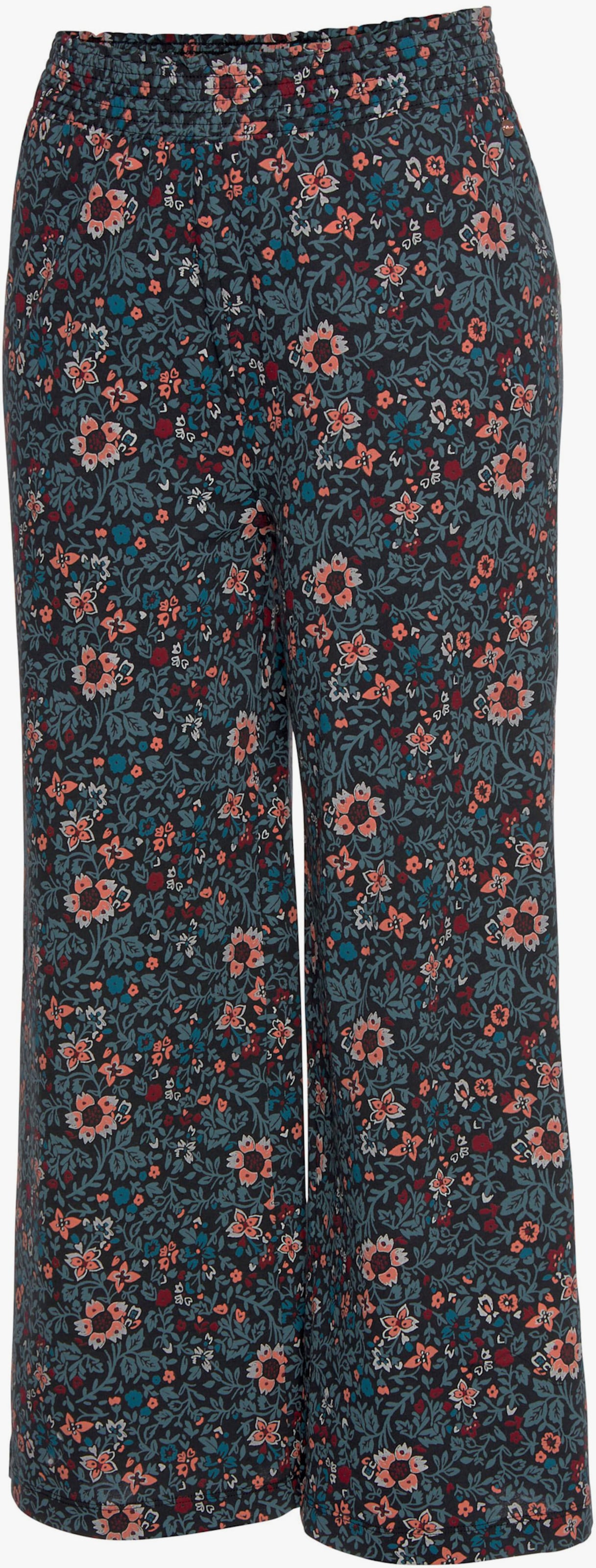 s.Oliver Bas de pyjama - pétrole-à fleurs