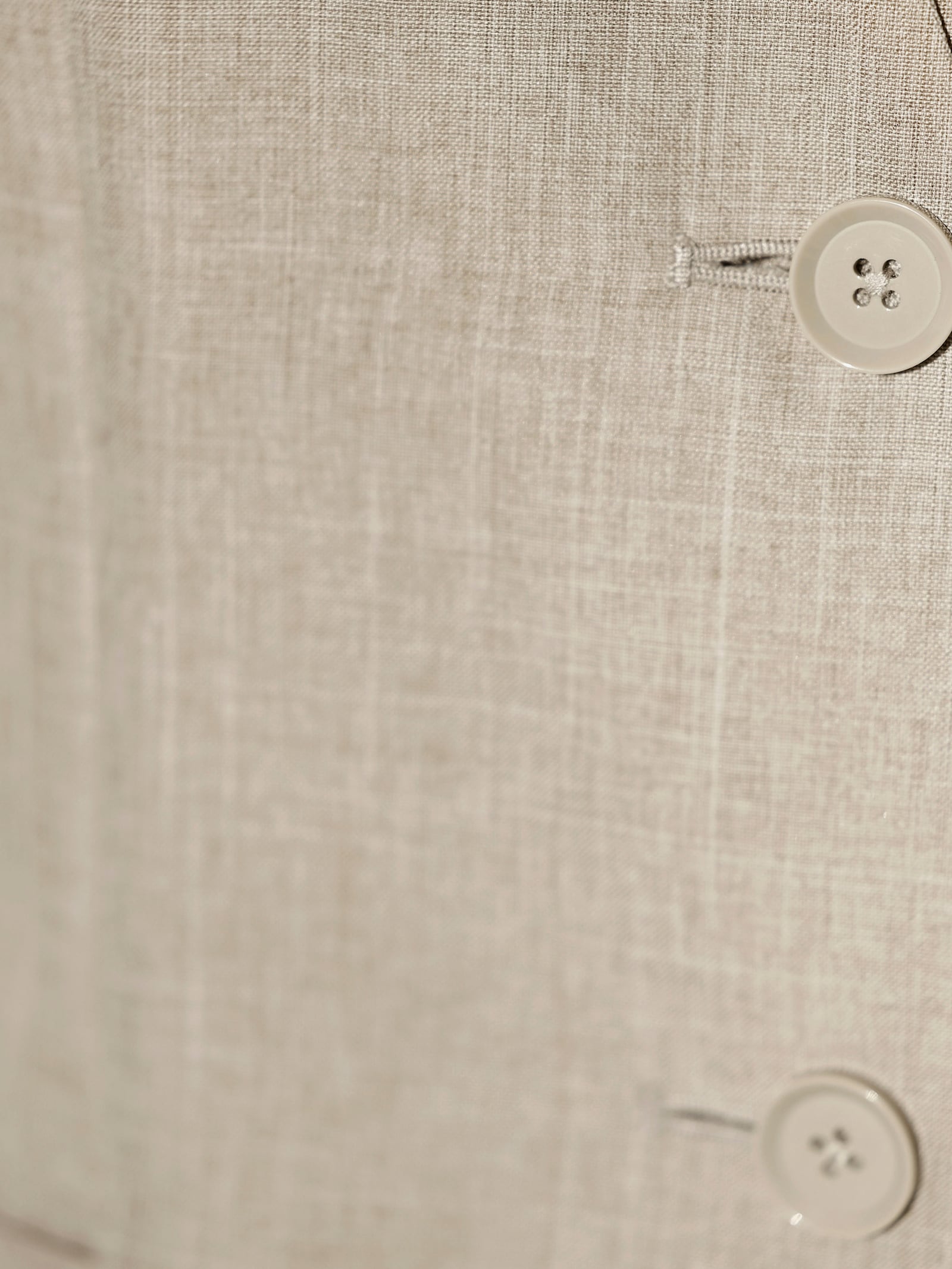 Longblazer in Leinen-Optik - sesam-meliert