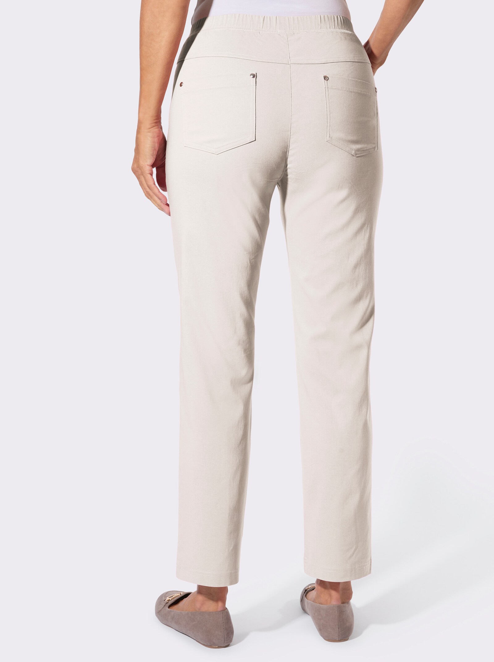 Bengalinhose in Schlupfform - weiß