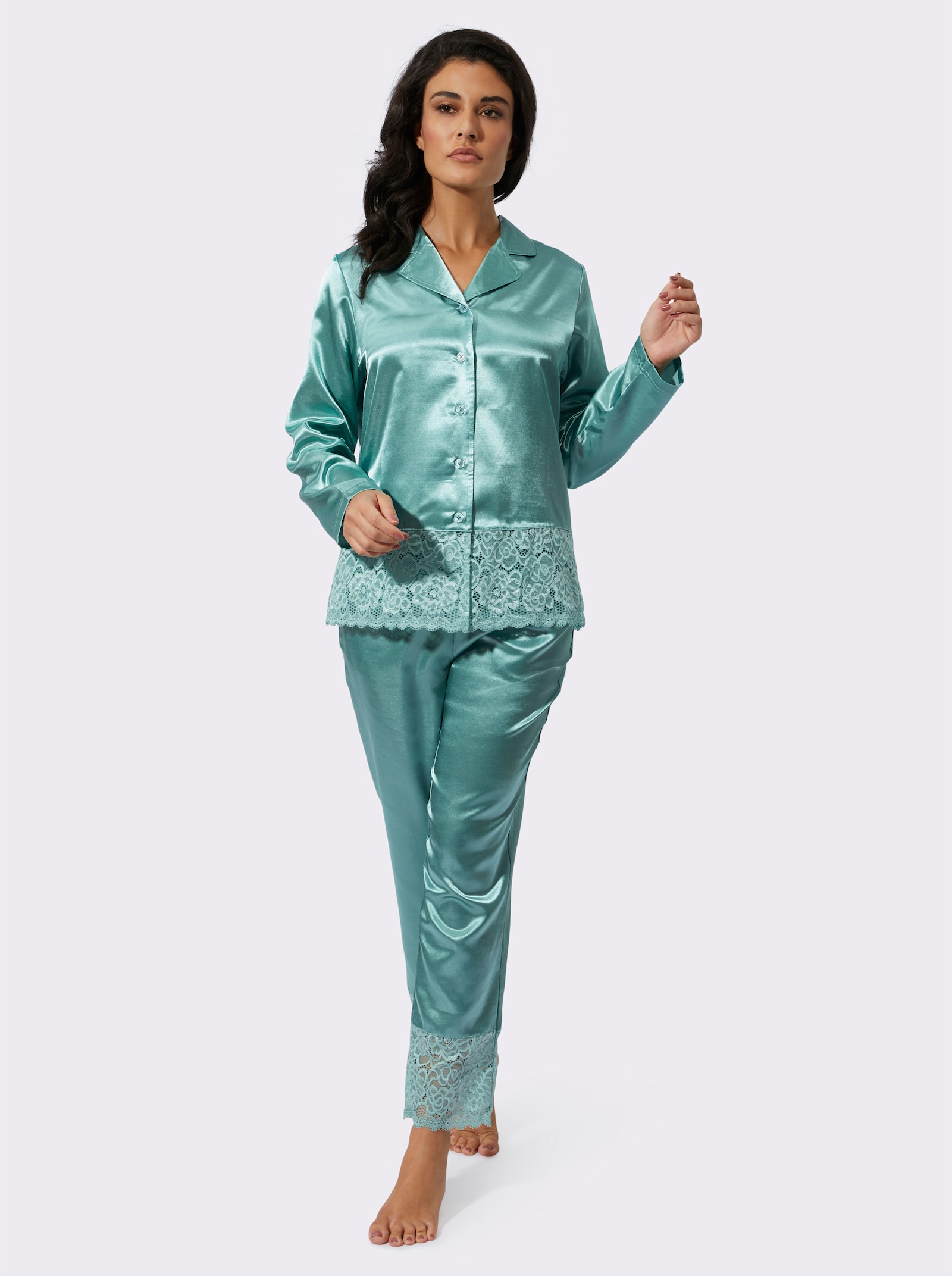 wäschepur Pyjama - salbei