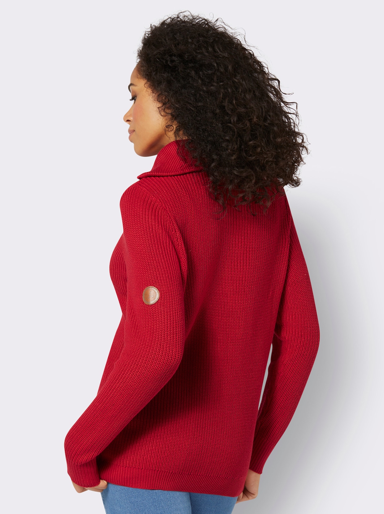 Strickpullover - rot