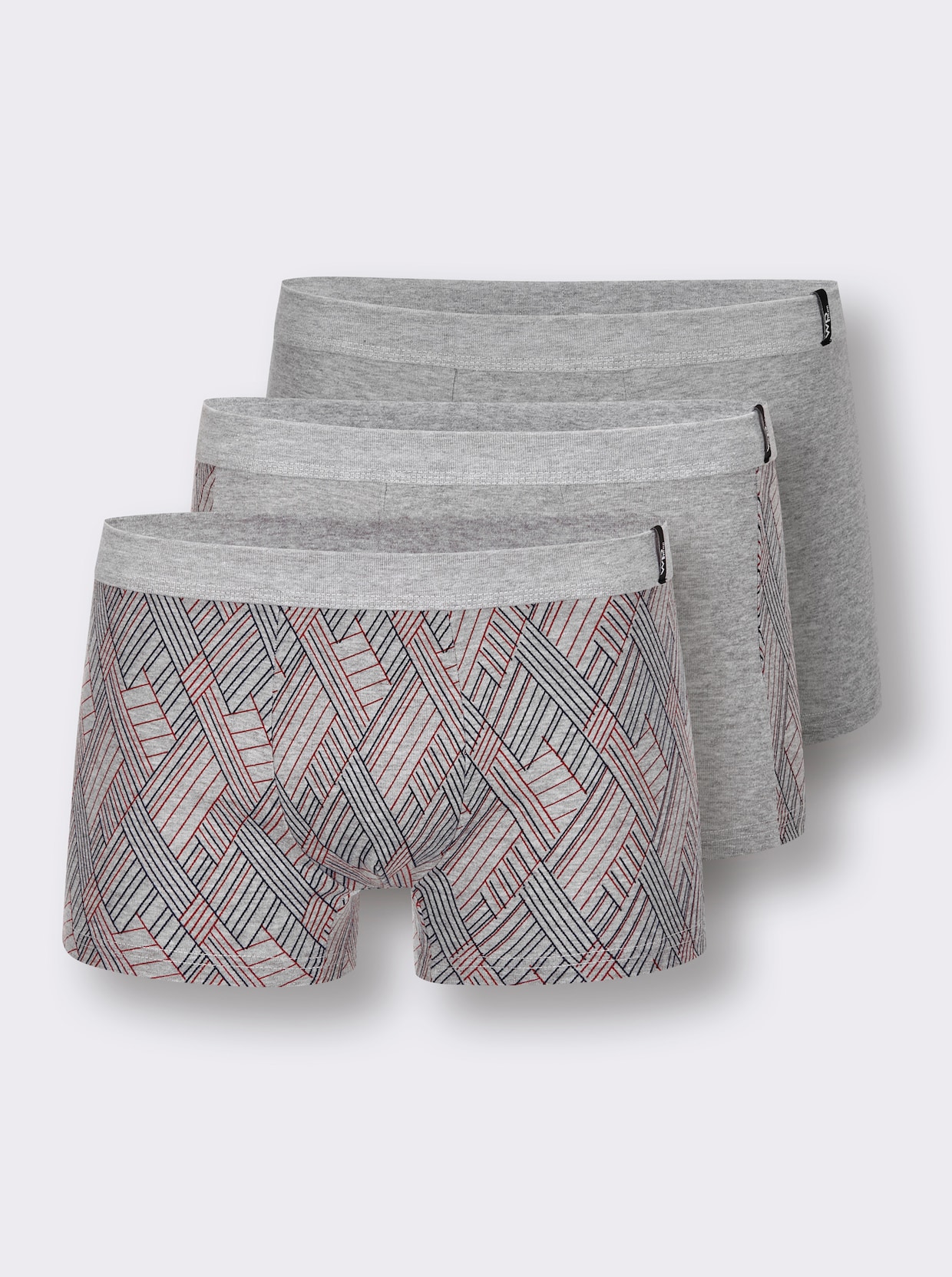 wäschepur men Pants - grau-meliert-sortiert