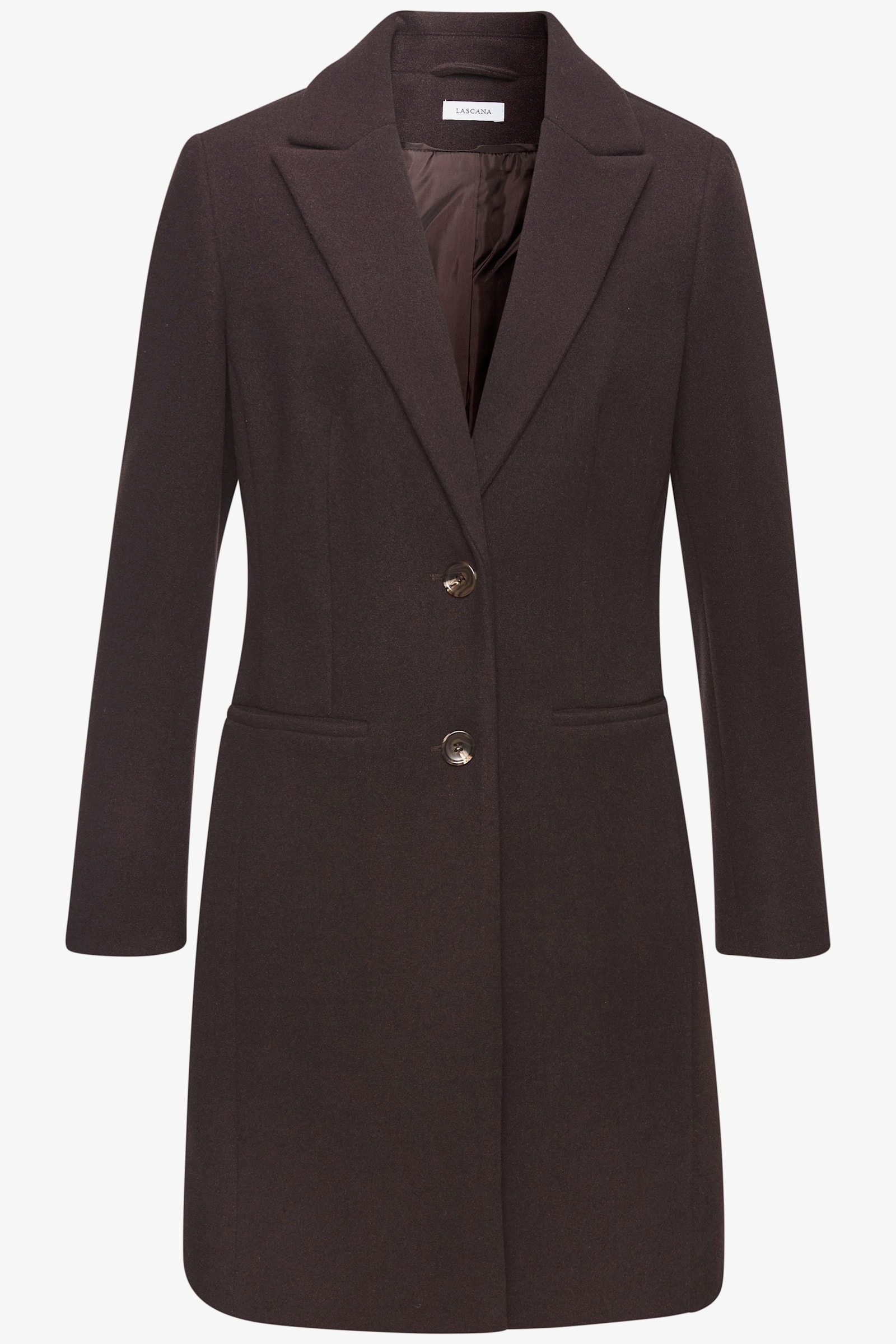 LASCANA Kurzmantel - braun