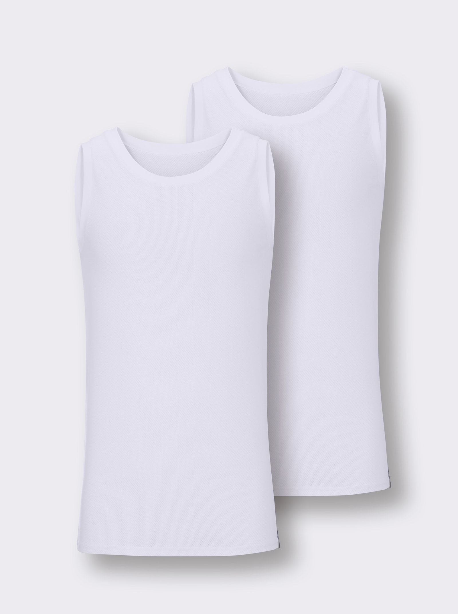 wäschepur men Onderhemd - wit