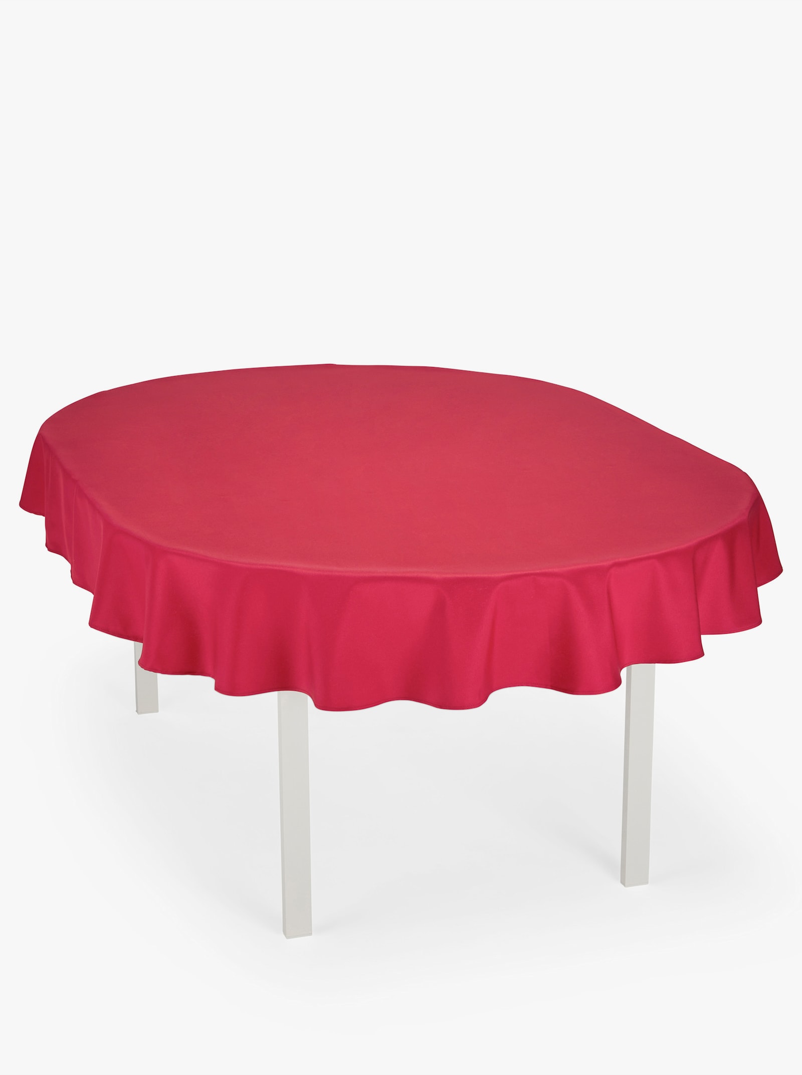 Tischdecke - dunkelrot