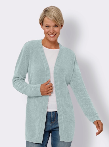 Strickjacke - kalkmint