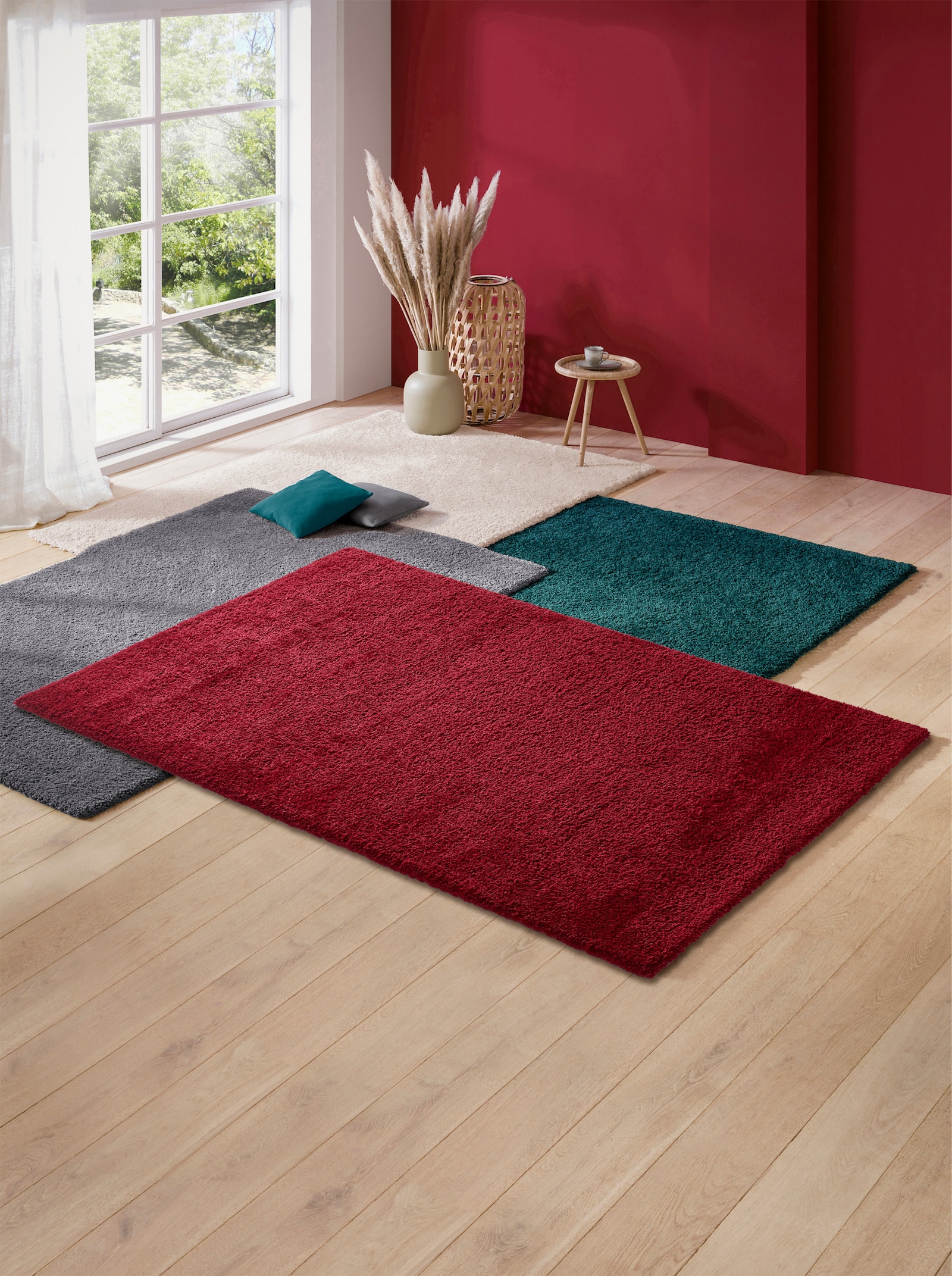 heine home Teppich - petrol