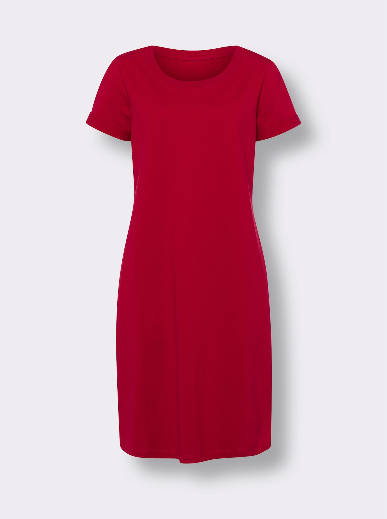 Sweatkleid - rot