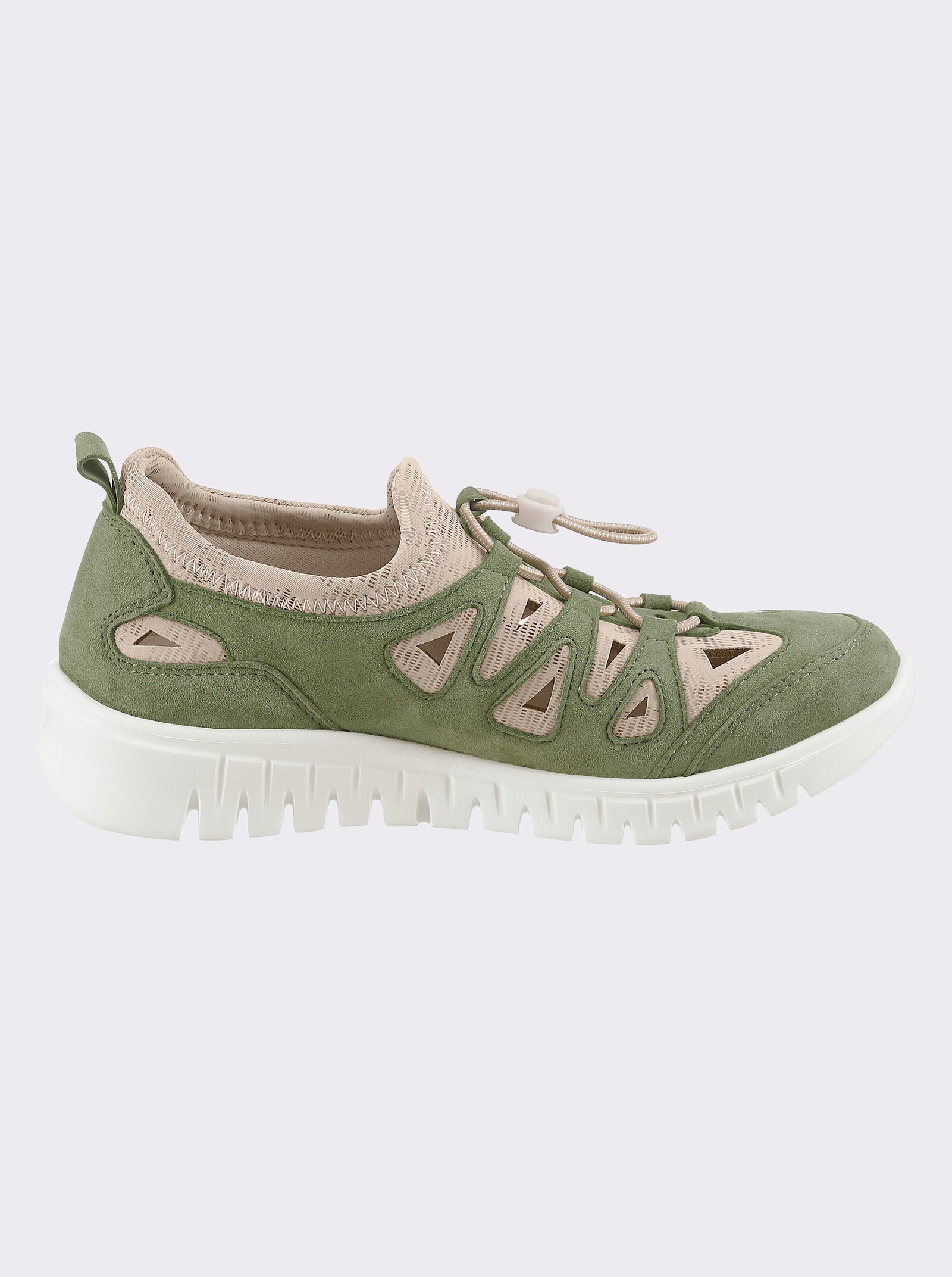 Naturläufer Slipper mit Polsterung - schilf
