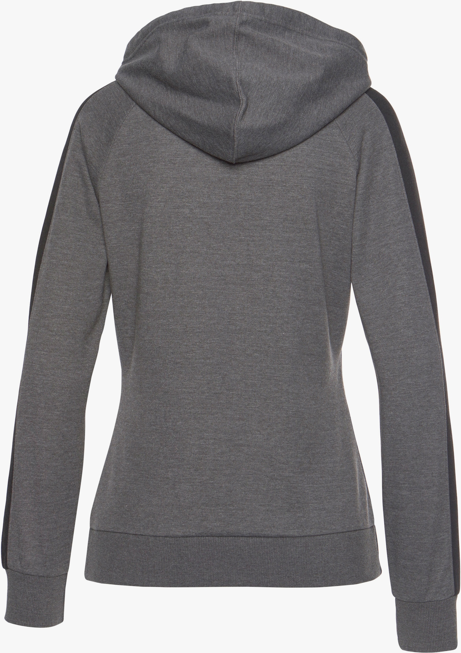 Bench. Loungewear Sweatshirt à capuche - anthracite-noir chiné