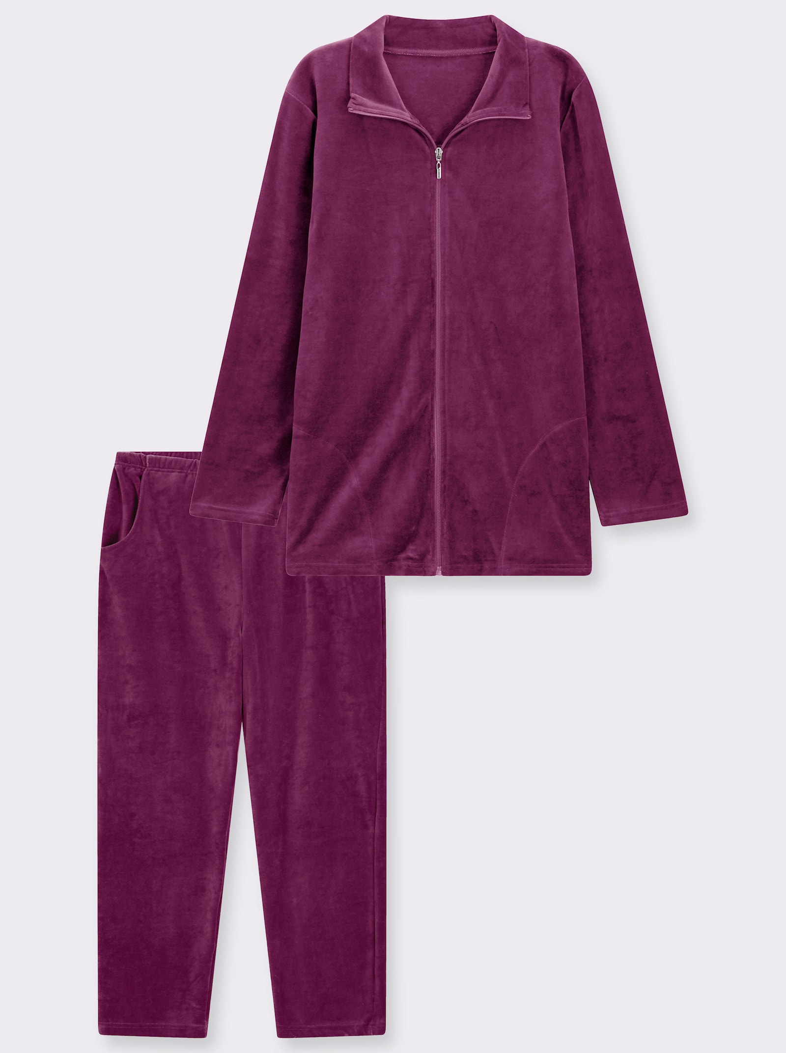Comtessa Hausanzug mit jeweils 2 Taschen - beere