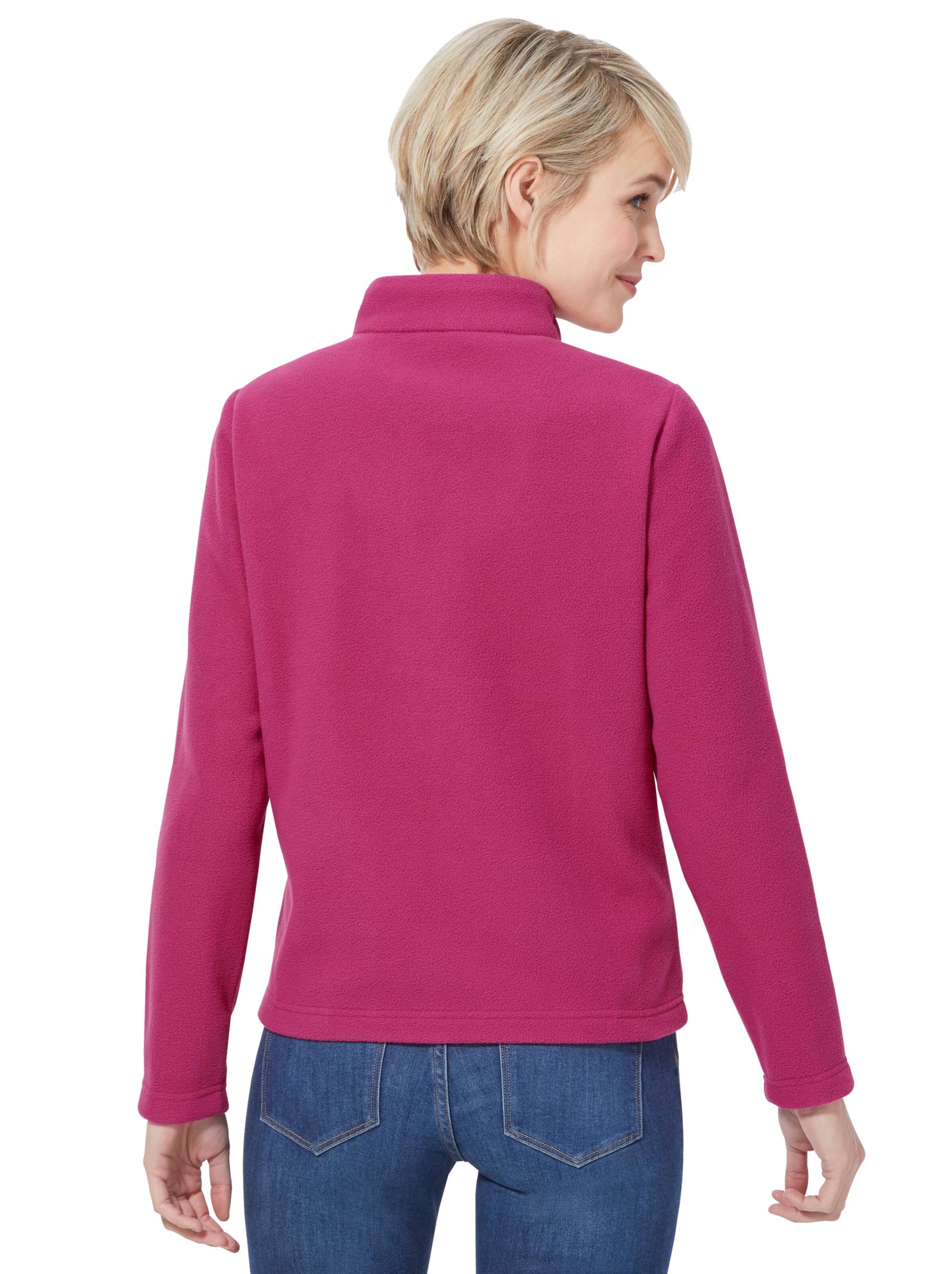 Fleece-Shirt - cyclam