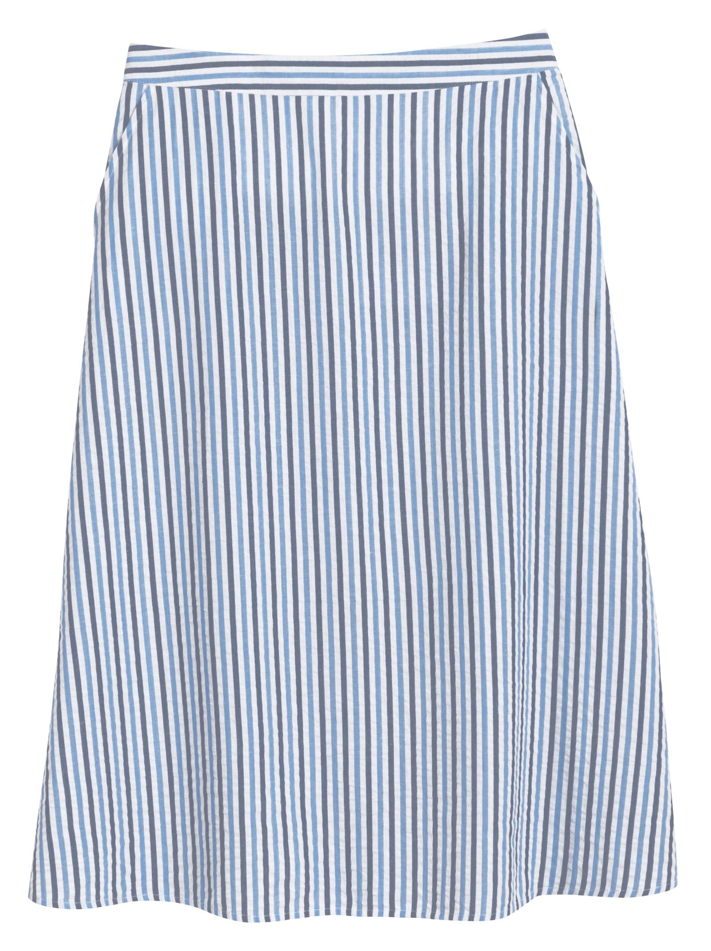 Rock - blau-marine-geringelt