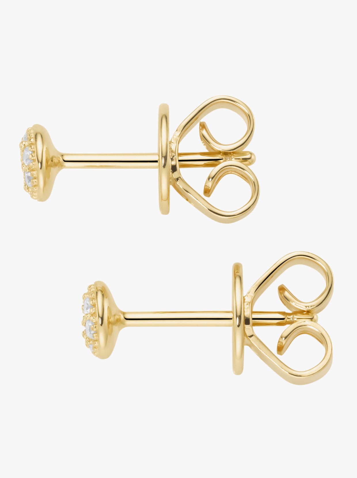 Oorstekers - Zilver verguld 925