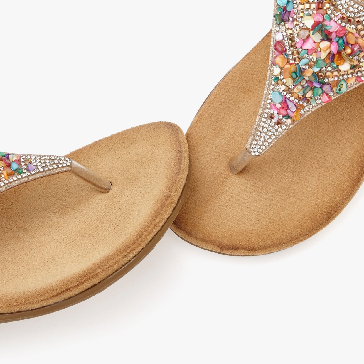 Vivance Sandalen - bronskleurig meerkleurig