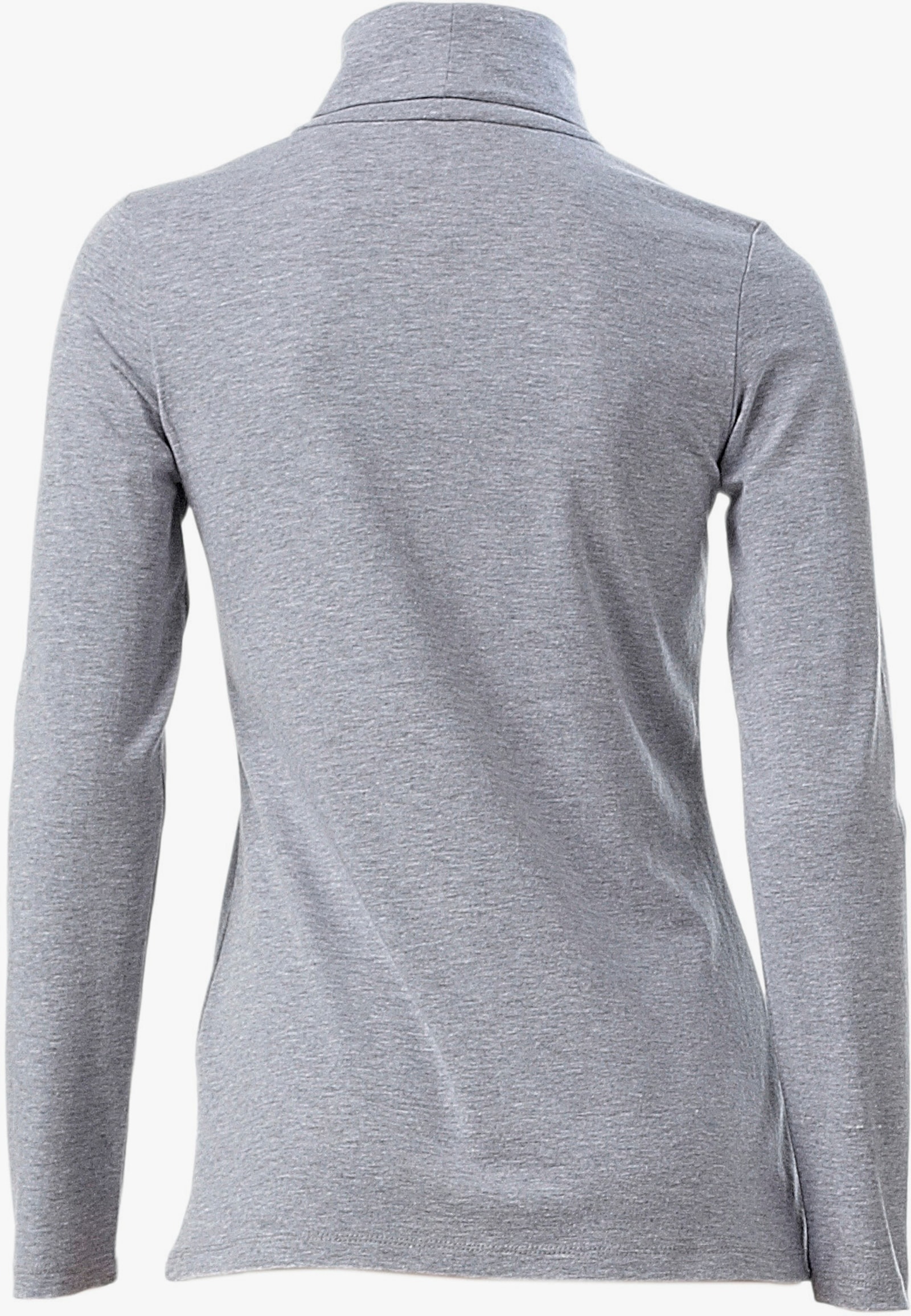 heine Rollkragenshirt in figurbetonter Form - grau-melange