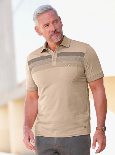 Marco Donati Kurzarmshirt - beige