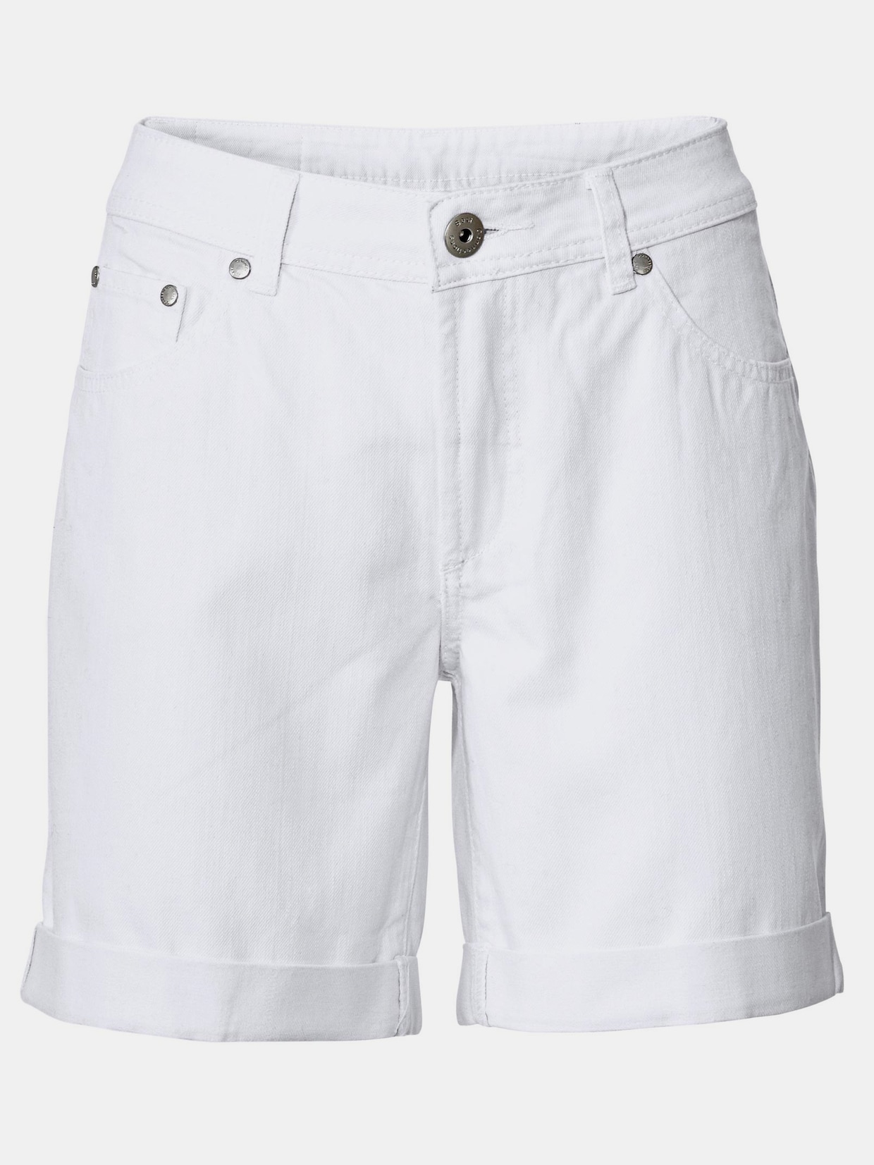 Linea Tesini Jeans-Shorts - weiß