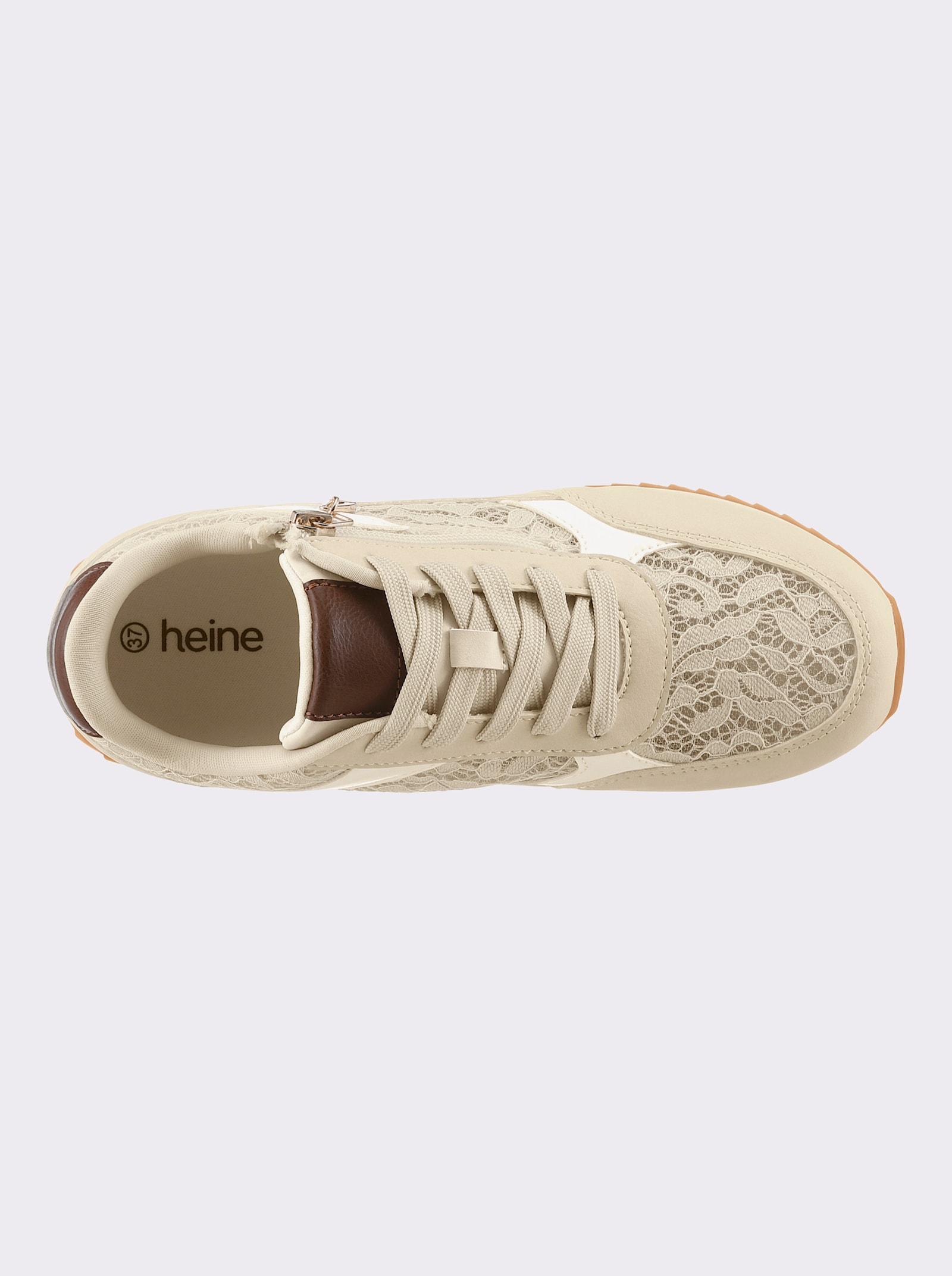 heine Sneaker - creme-cognac