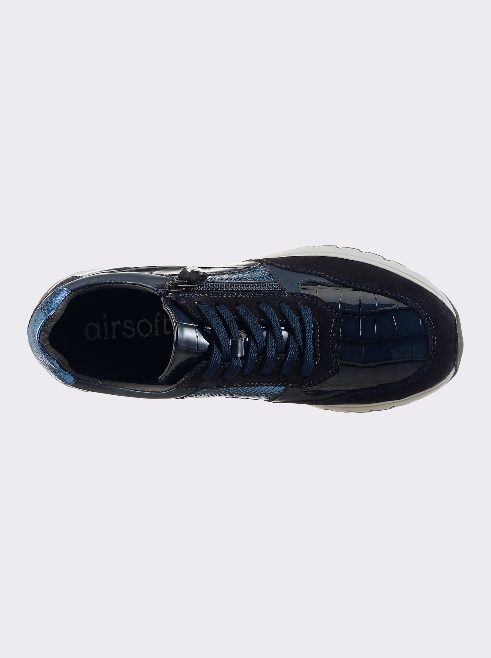 airsoft modern+ Sneaker - donkerblauw