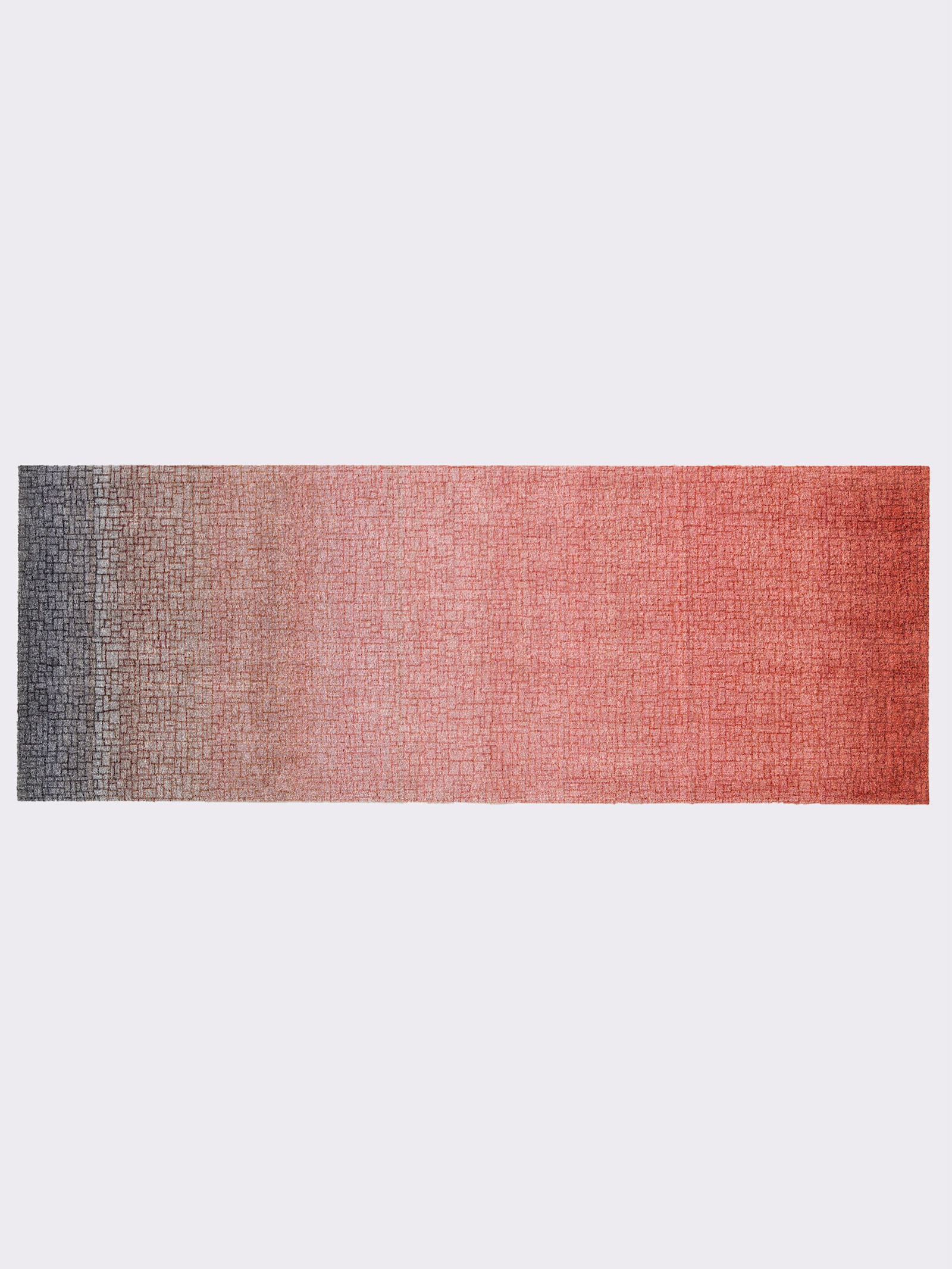 wash+dry by Kleen-Tex Paillasson - abricot à motifs