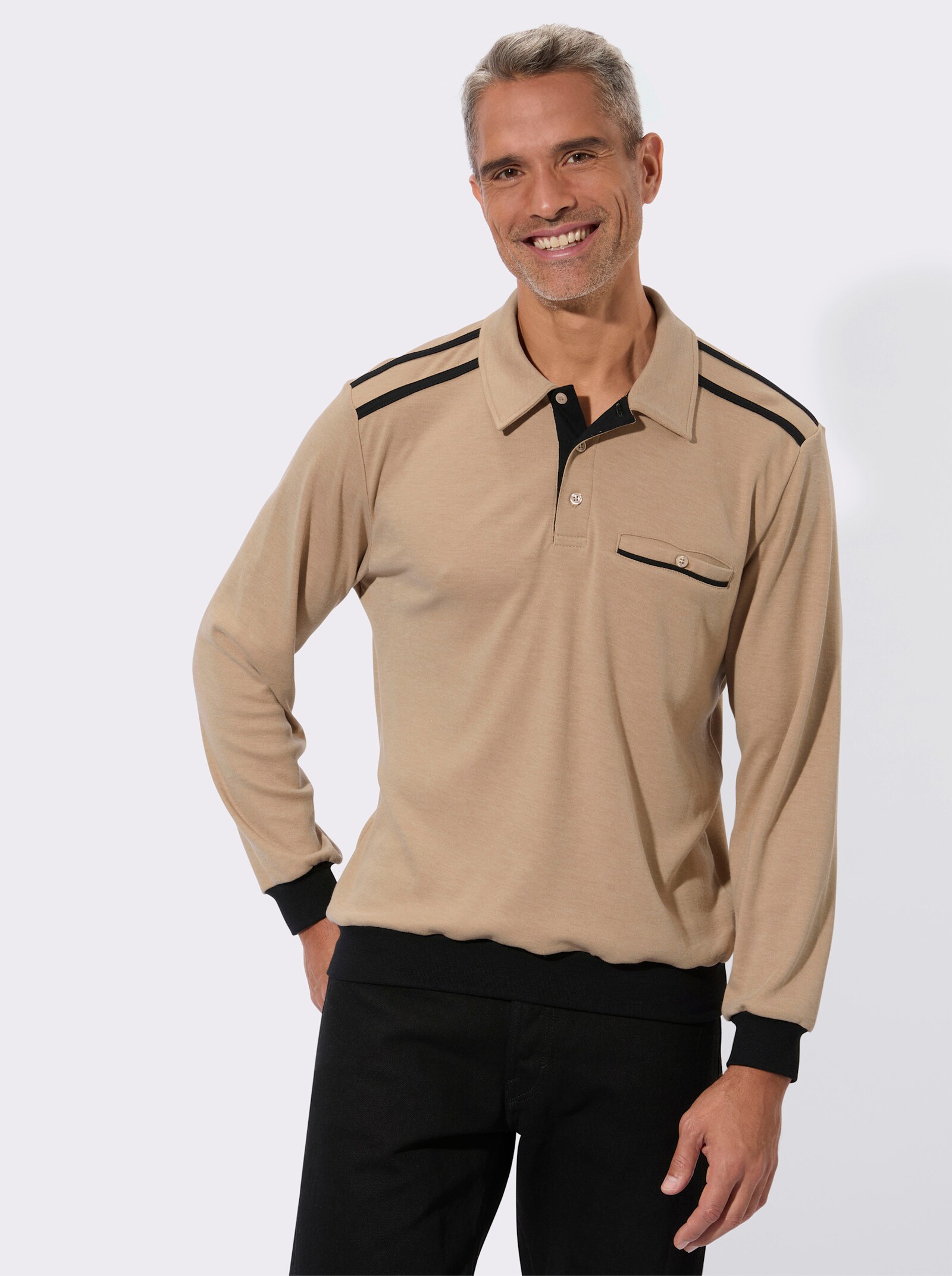 Sweatshirt - camel