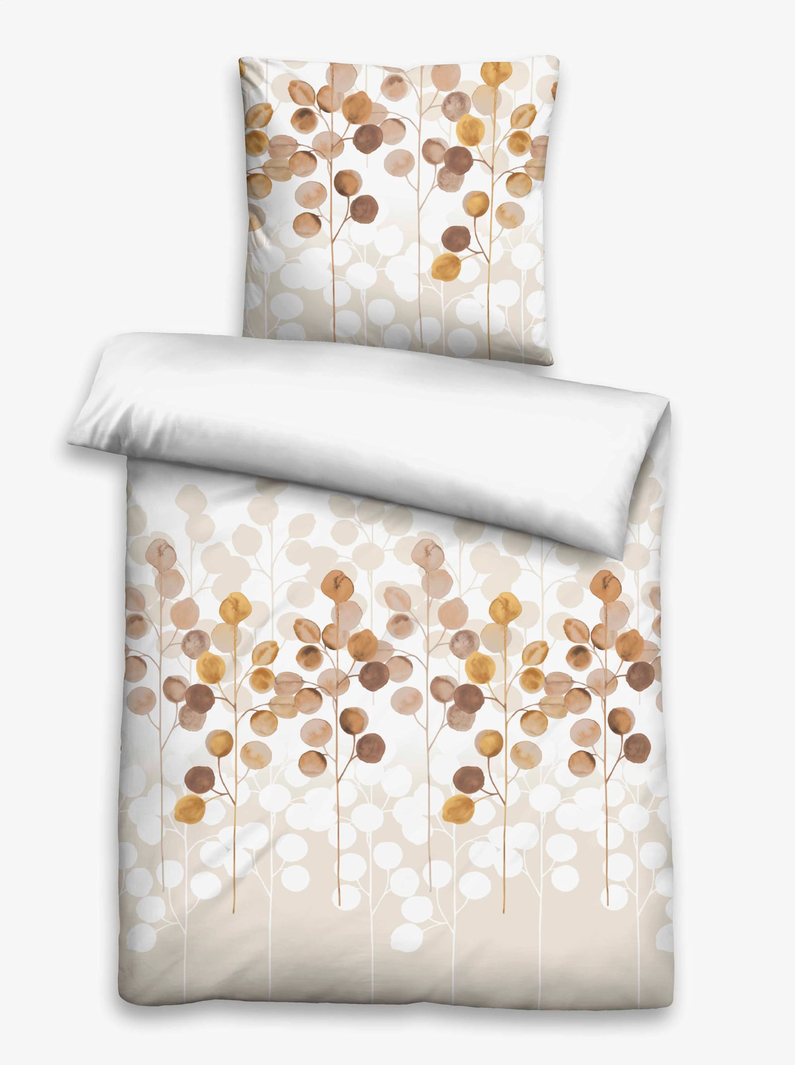 Biberna Bettwäsche - natur-goldfarben