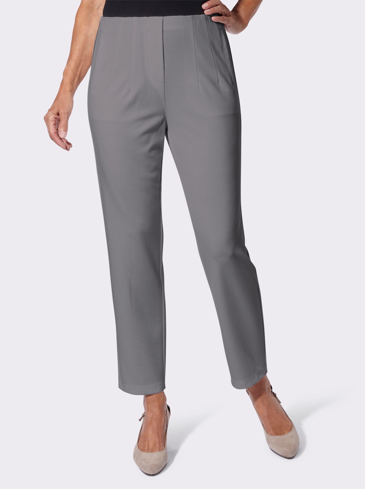 Jerseyhose - grau
