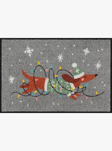 Salonloewe Fußmatte - grau-bunt