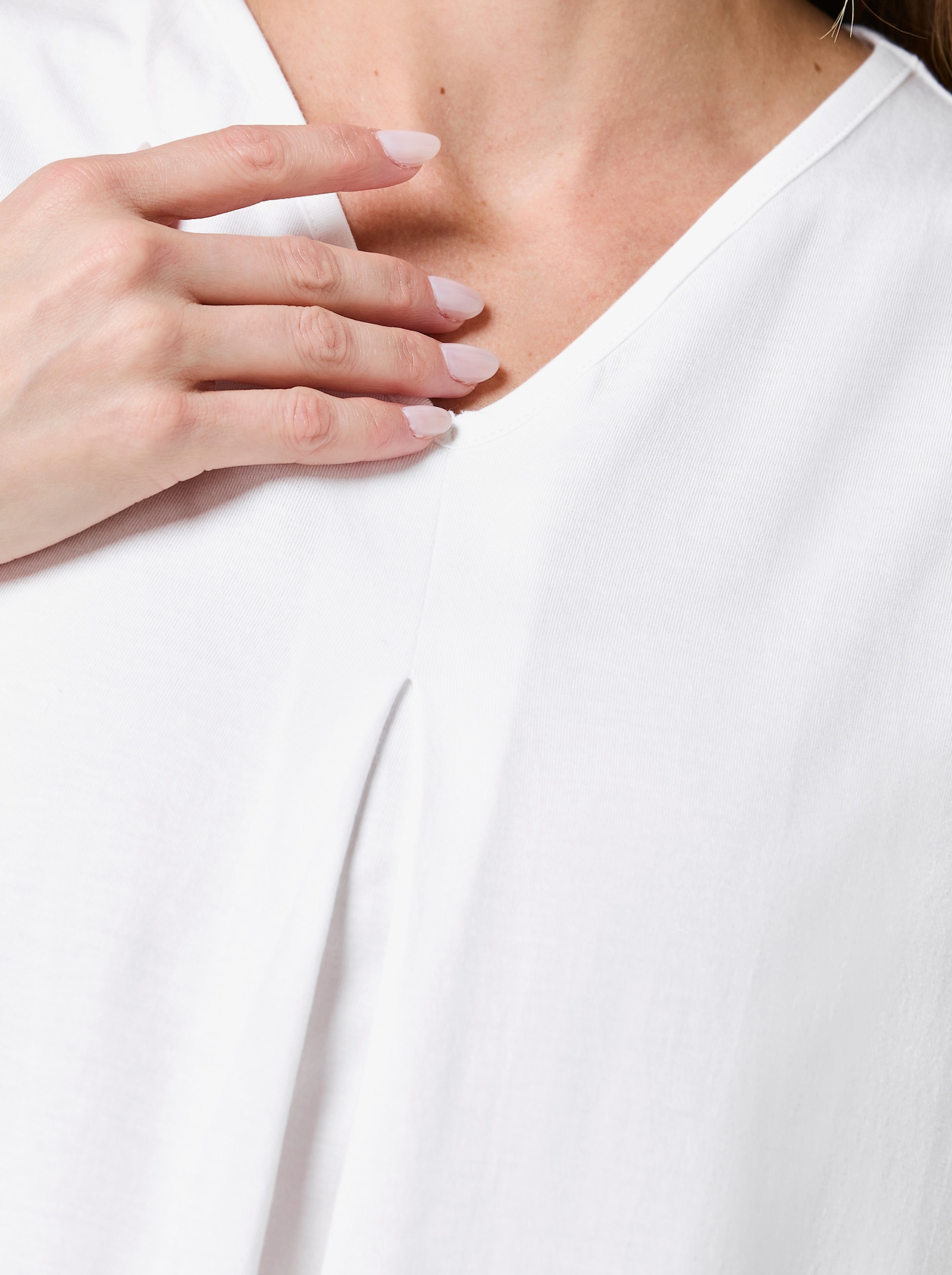 wäschepur Nachthemden - weiß-blaugrün-bedruckt + weiß-hellgrau-bedruckt