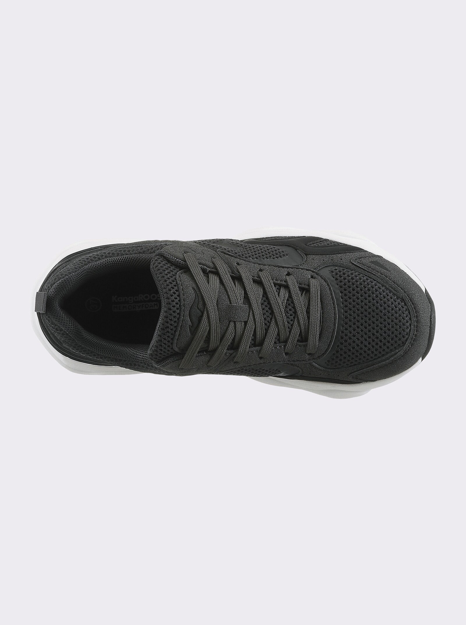 KangaROOS Sneaker mit Mesh - schwarz