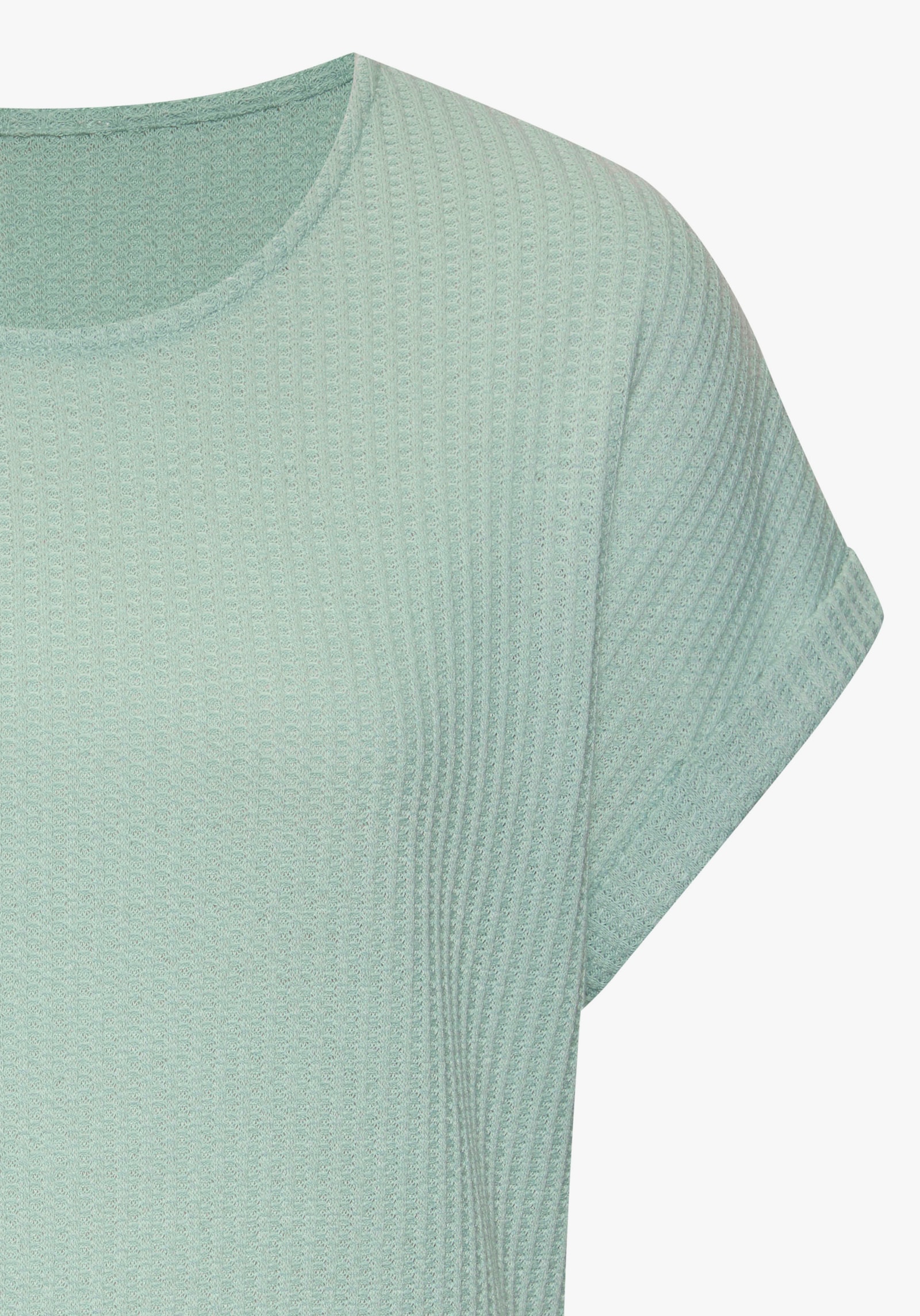 Vivance Kurzarmshirt - mint, blau