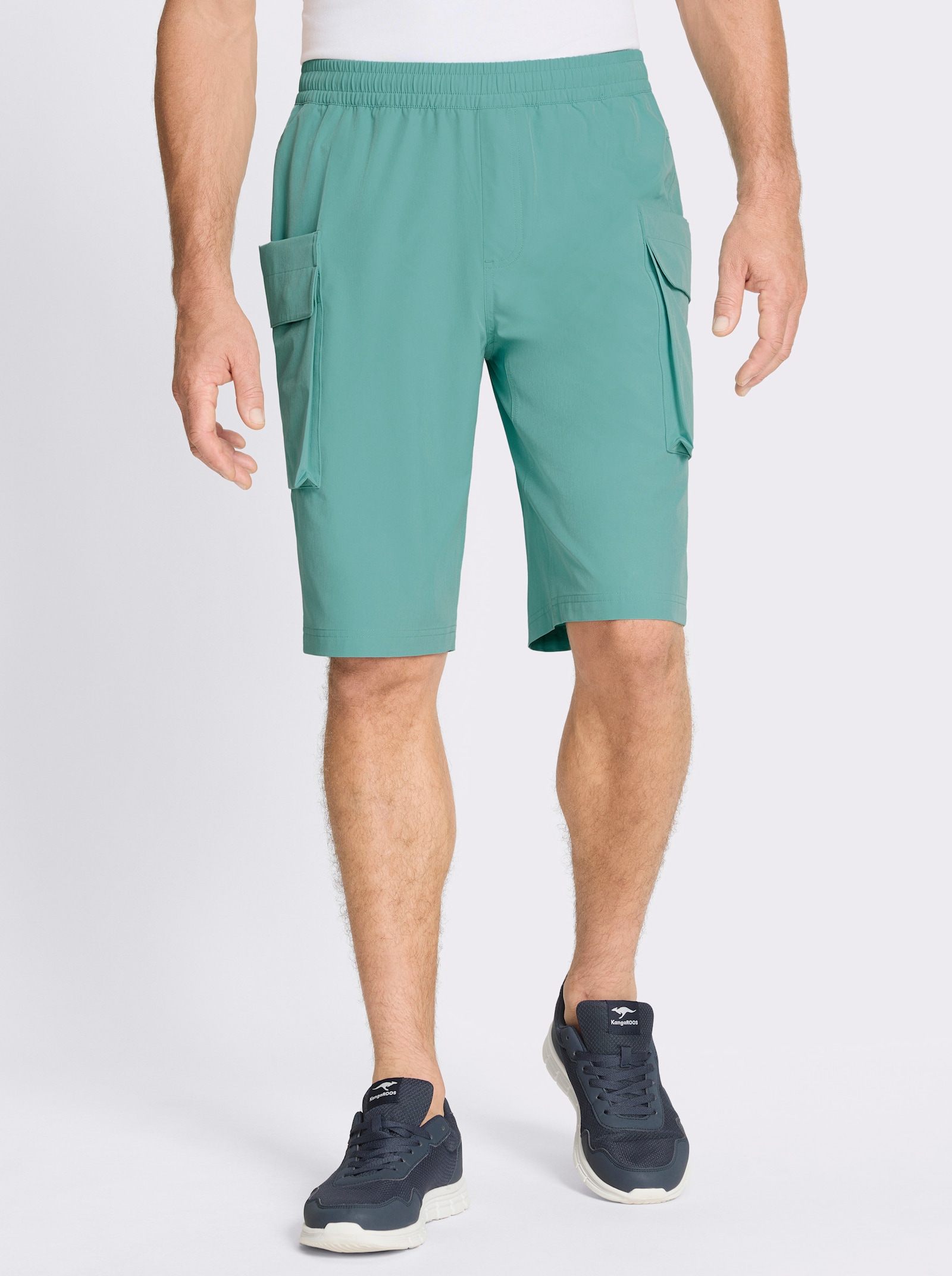Catamaran Sports Funktionshose mit 2-Wege-Cargotaschen - salbei