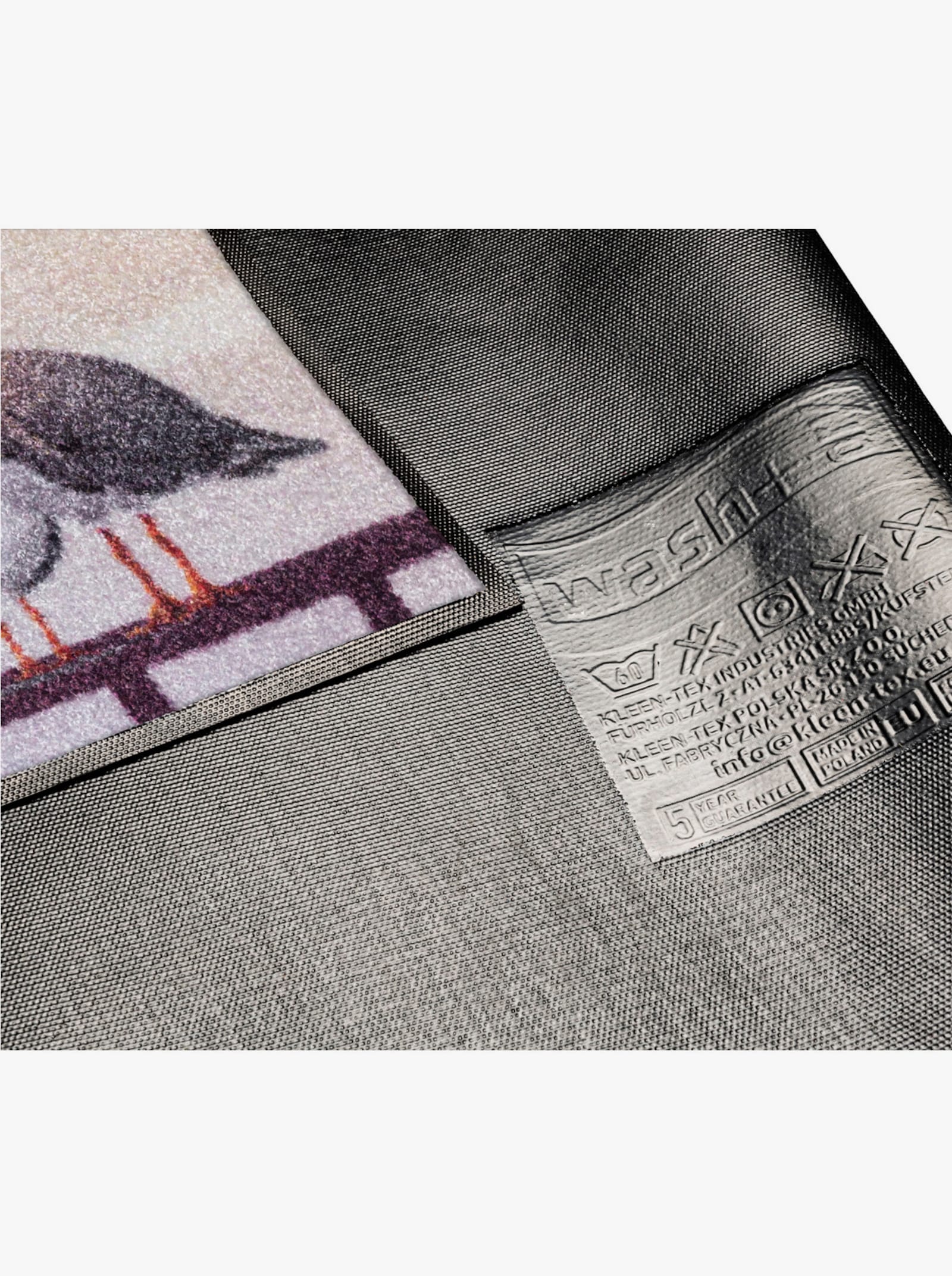 wash+dry by Kleen-Tex Fußmatte - beige-rot