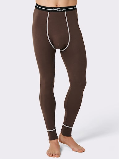 wäschepur men Hose lang - schoko