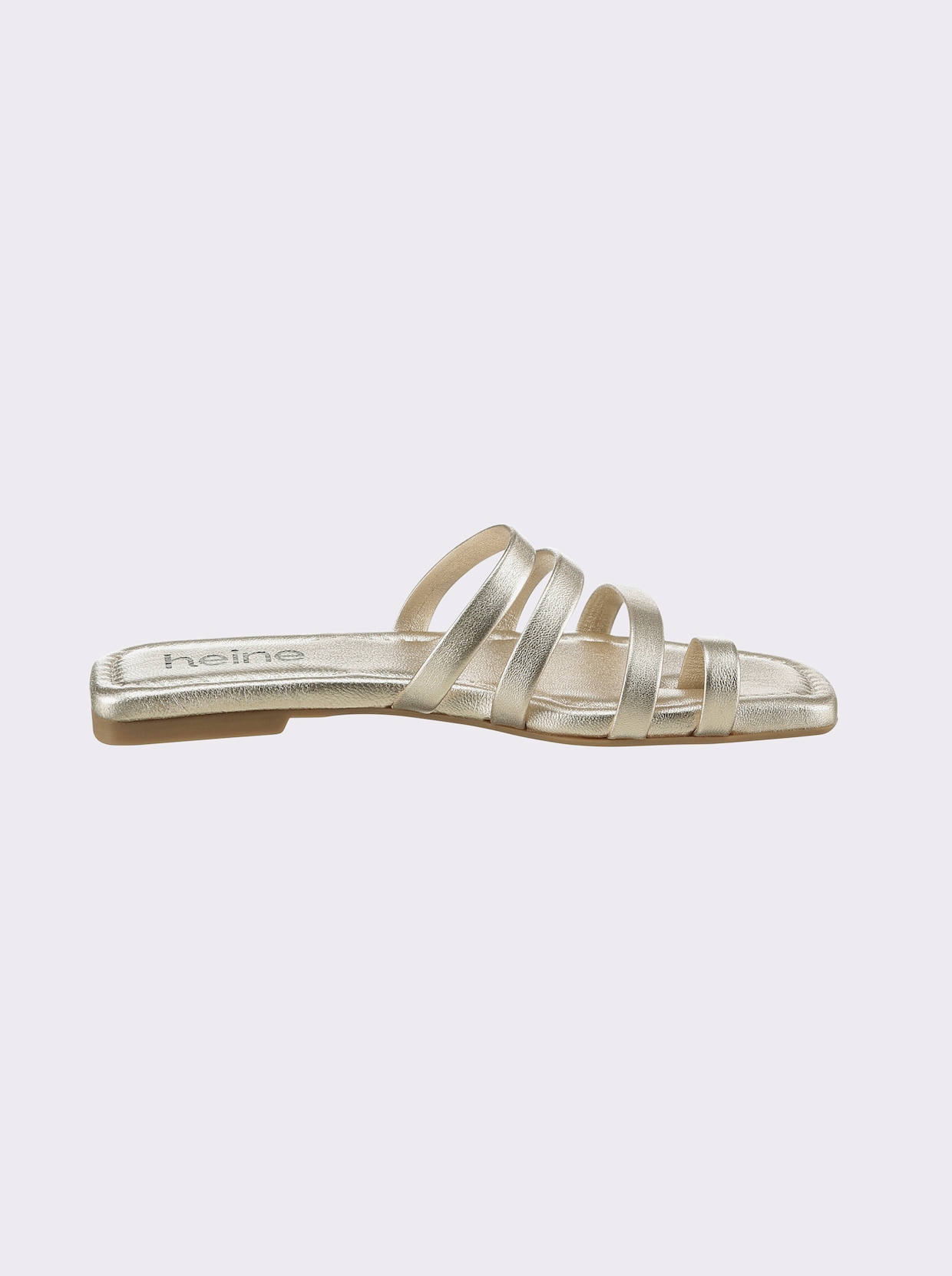 heine Mules - couleur or clair