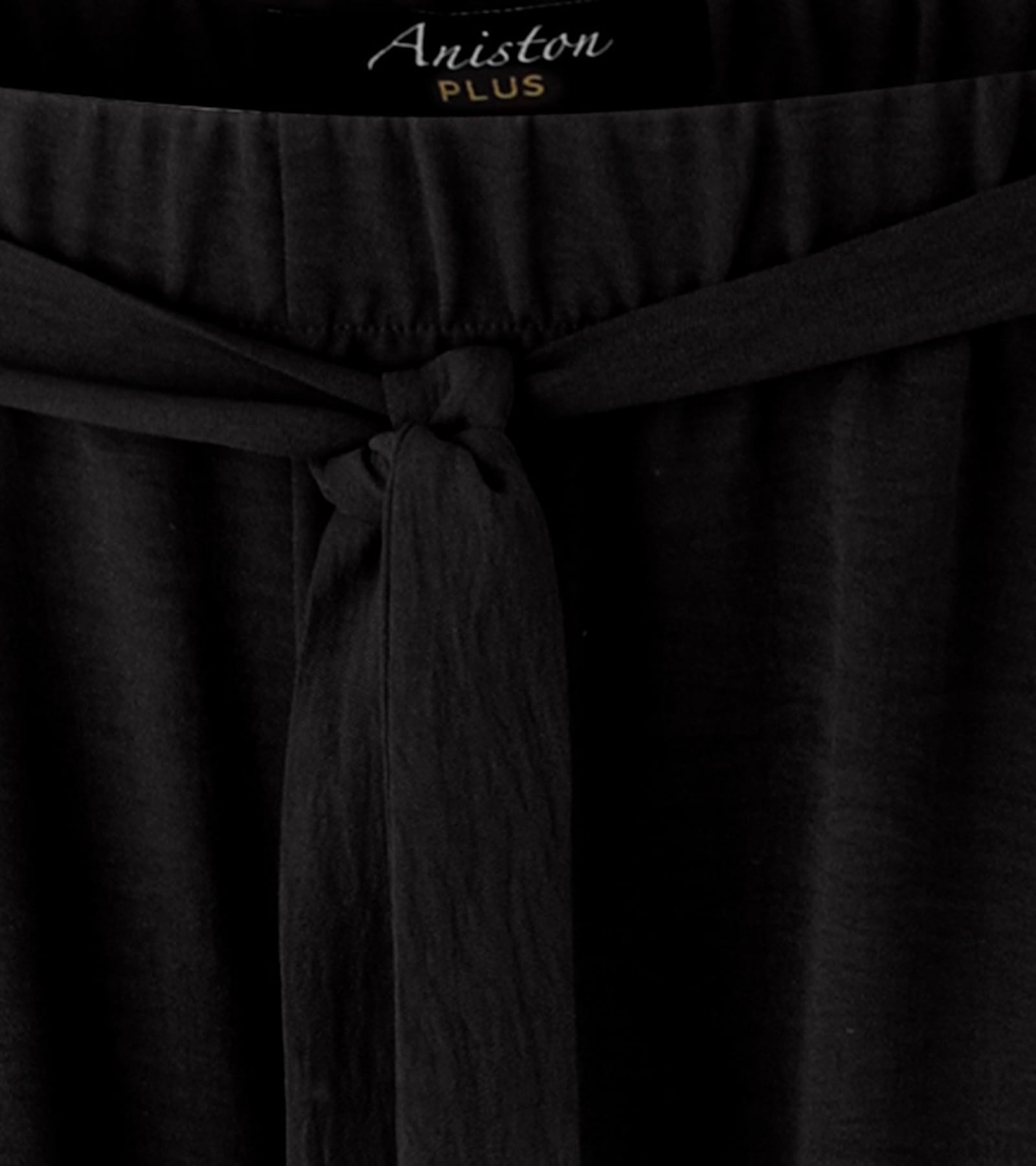 Aniston PLUS Schlupfhose - schwarz