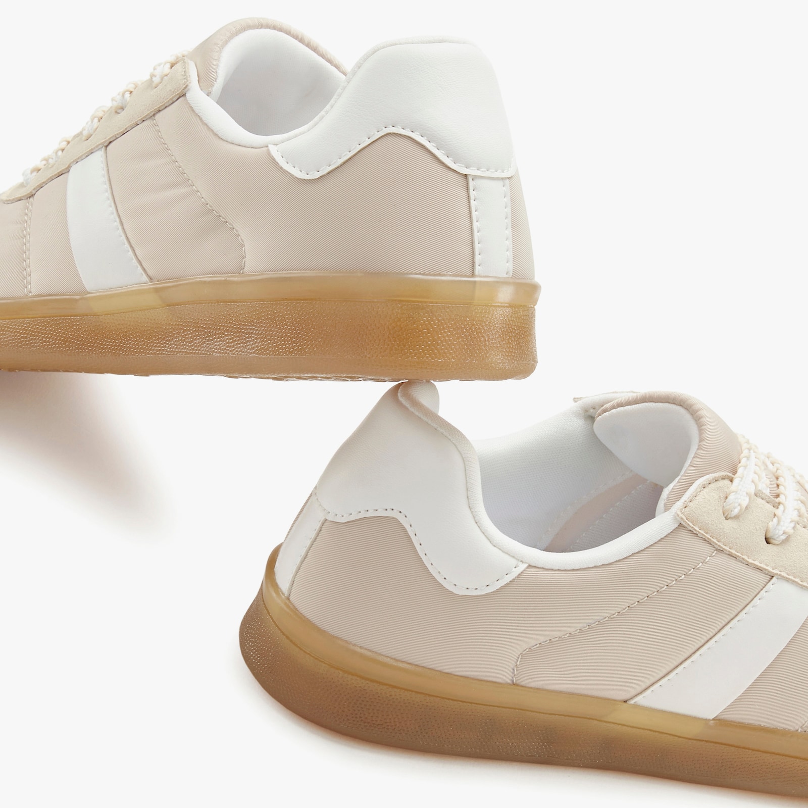 LASCANA Sneaker - beige/weiß