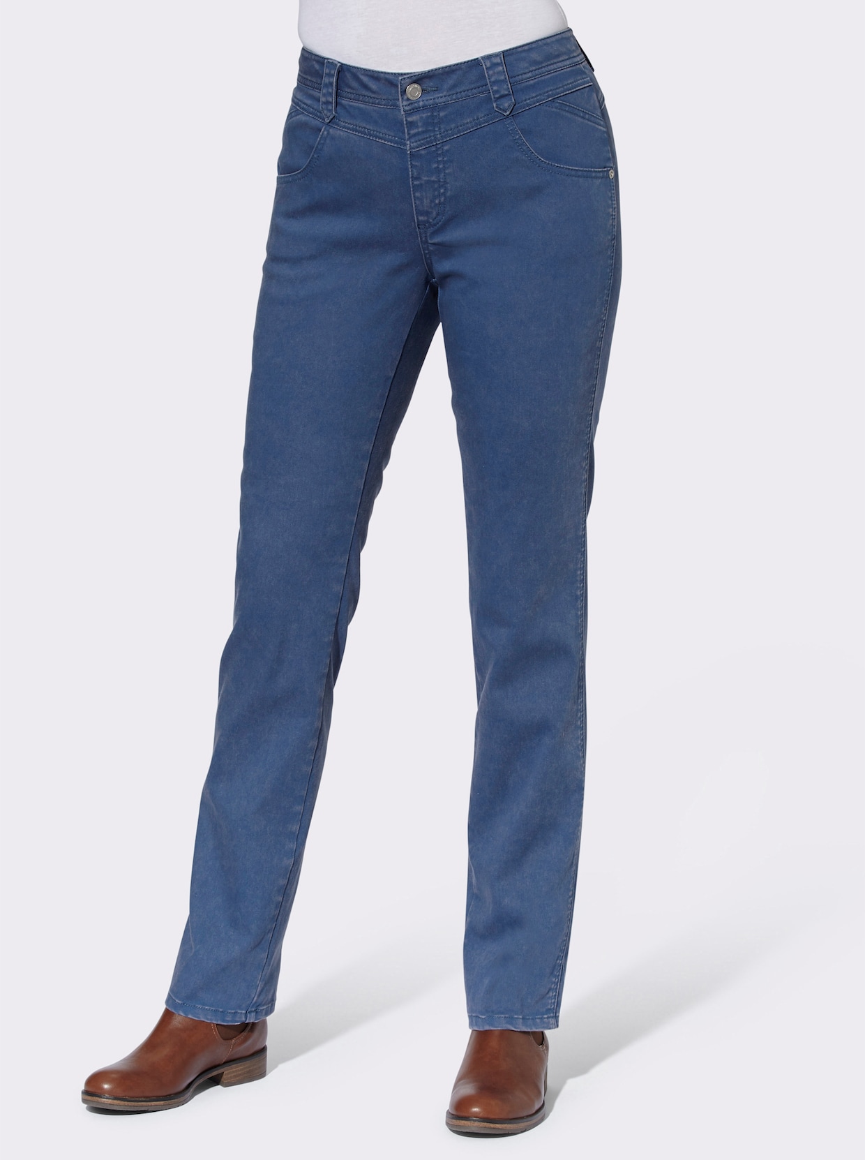 Jeans - jeansblau