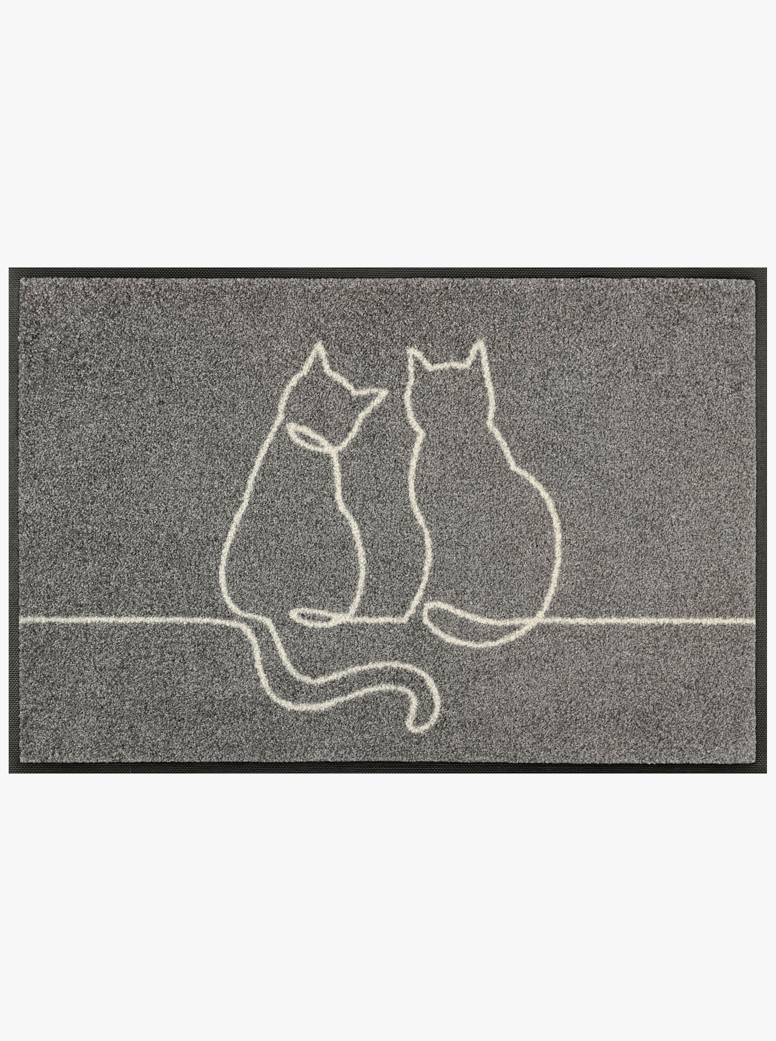 wash+dry by Kleen-Tex Fußmatte - grau-ecru