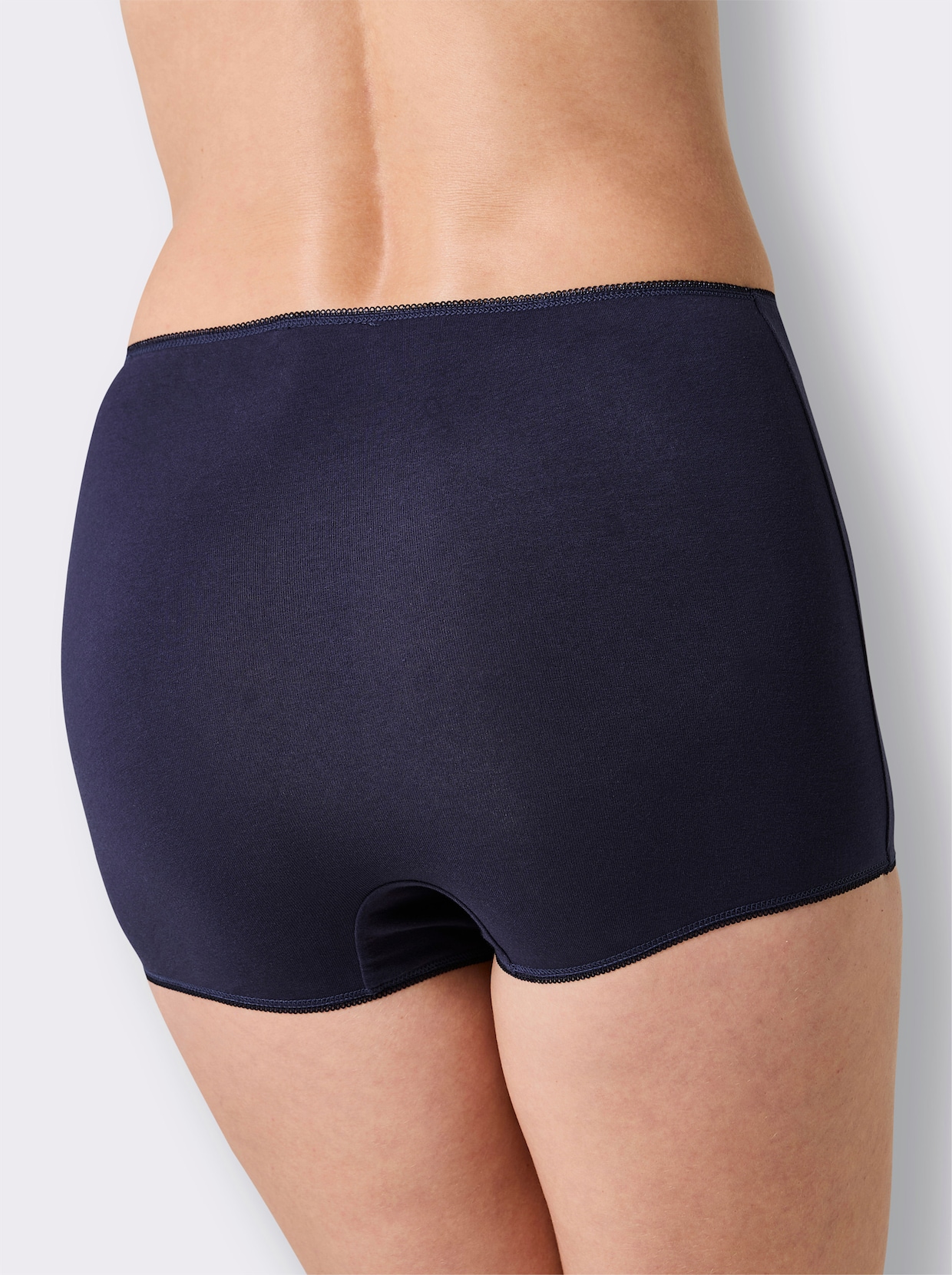 wäschepur Panty - marine + marine-bedruckt