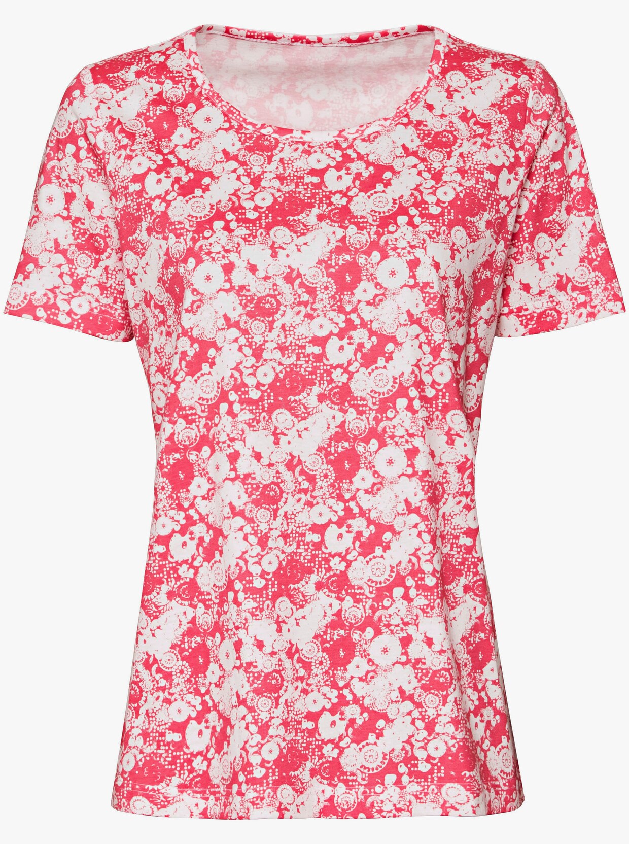 Shirt met print - koraal geprint