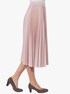 Plisovaná sukňa - svetloružová