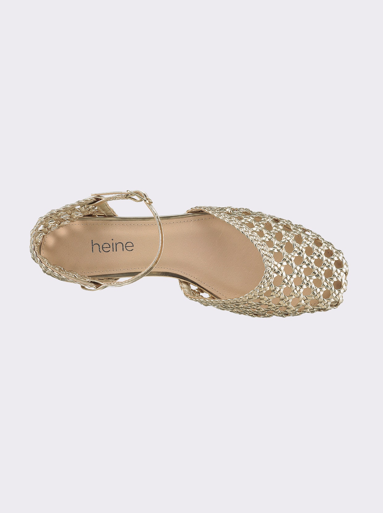 heine Ballerina - hellgoldfarben