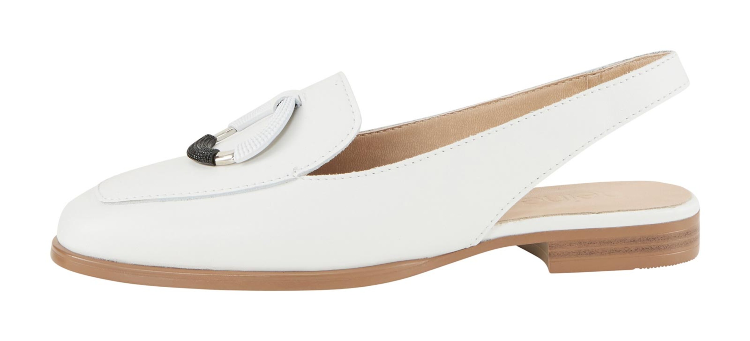Schuhe Ballerinas Slingballerina in weiß Schuhe Ballerinas Slingballerina in weiß