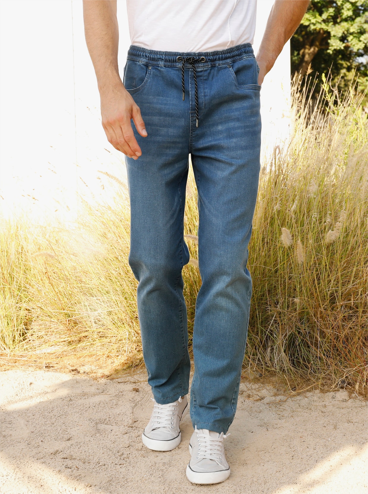 Catamaran Schlupfjeans - blue-bleached
