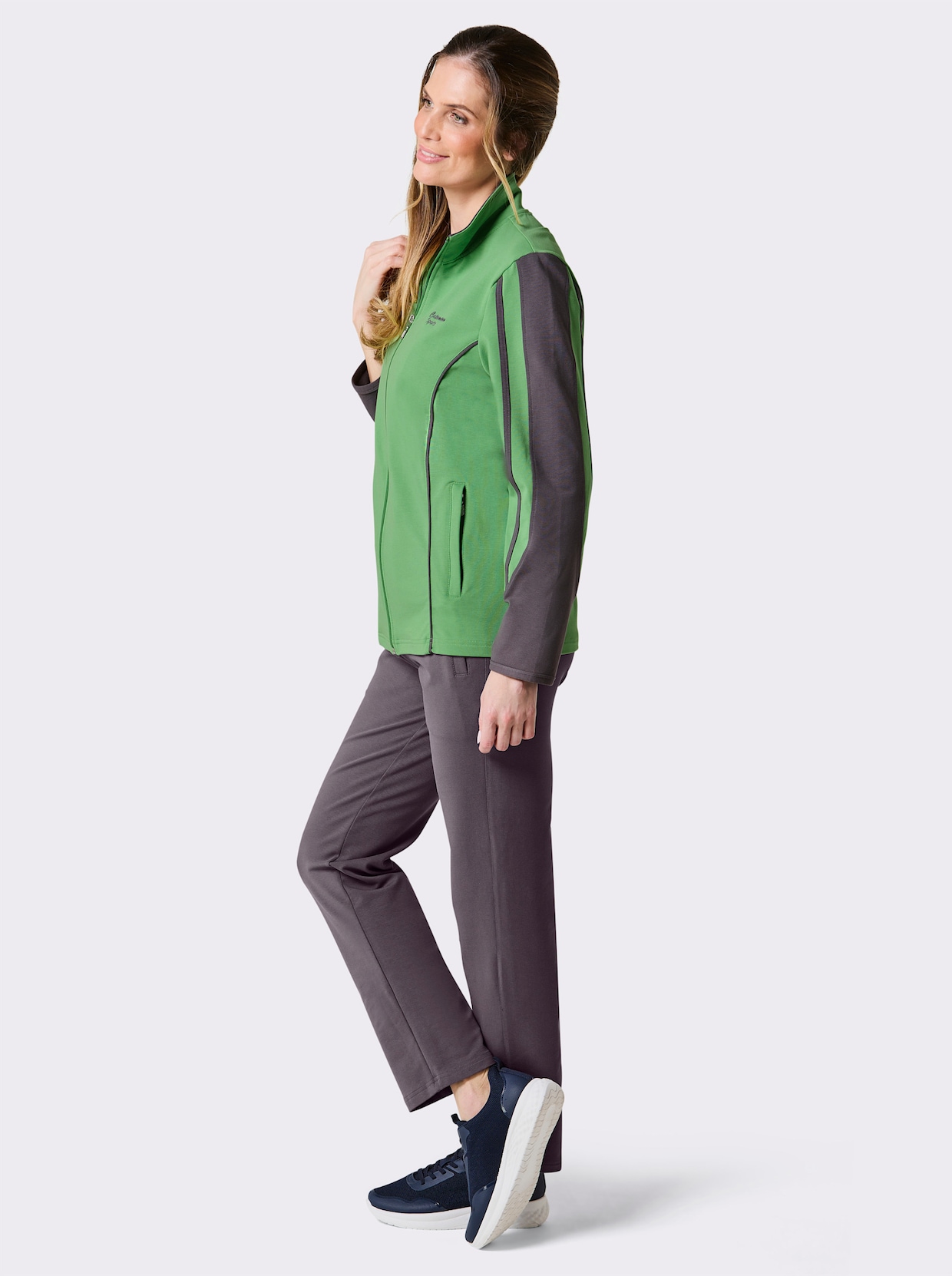 Catamaran Sports Freizeitanzug formstabile Qualität - apfel-anthrazit