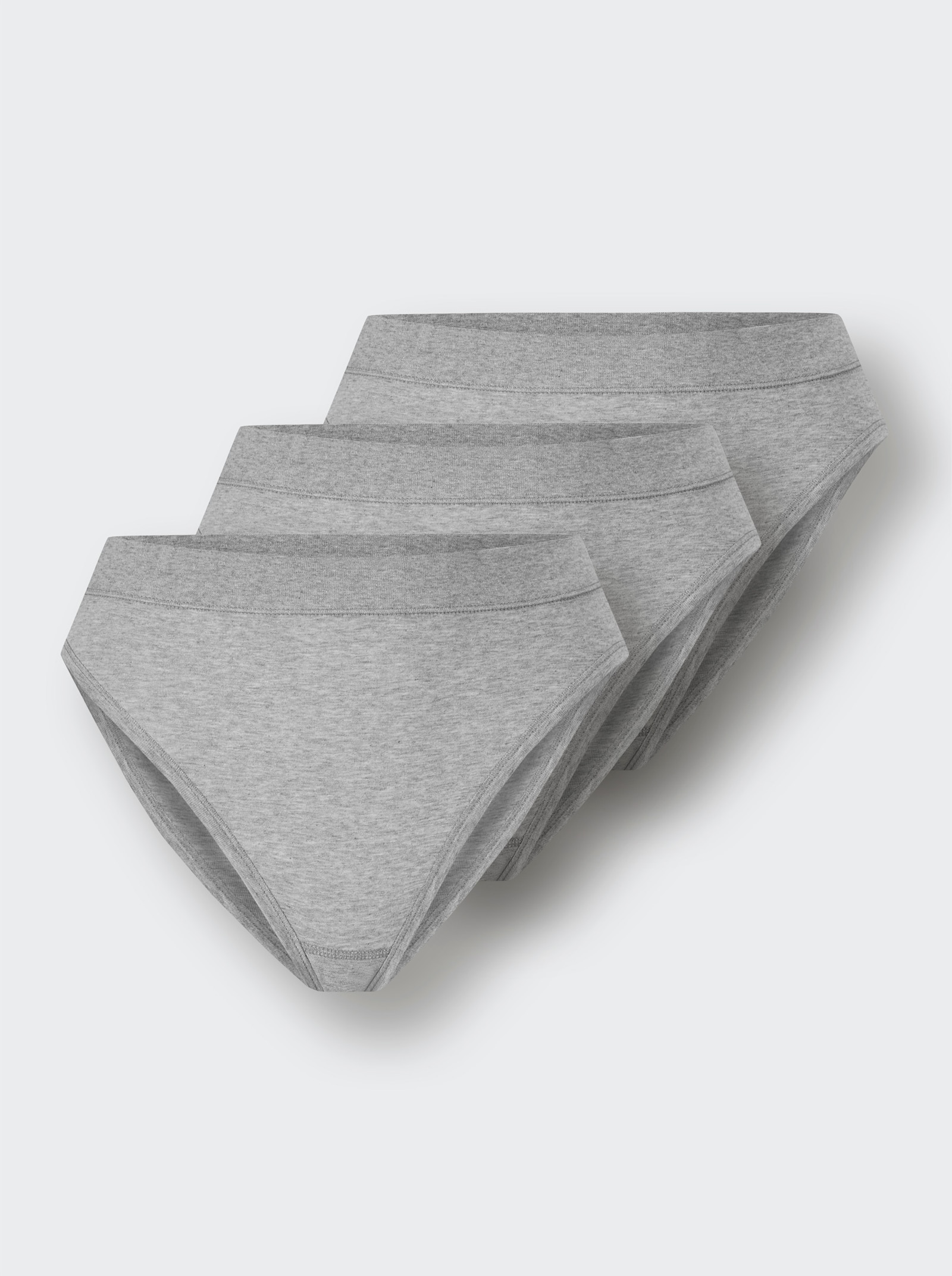 Comtessa Jazzpants mit bequemem Softbund - grau-meliert