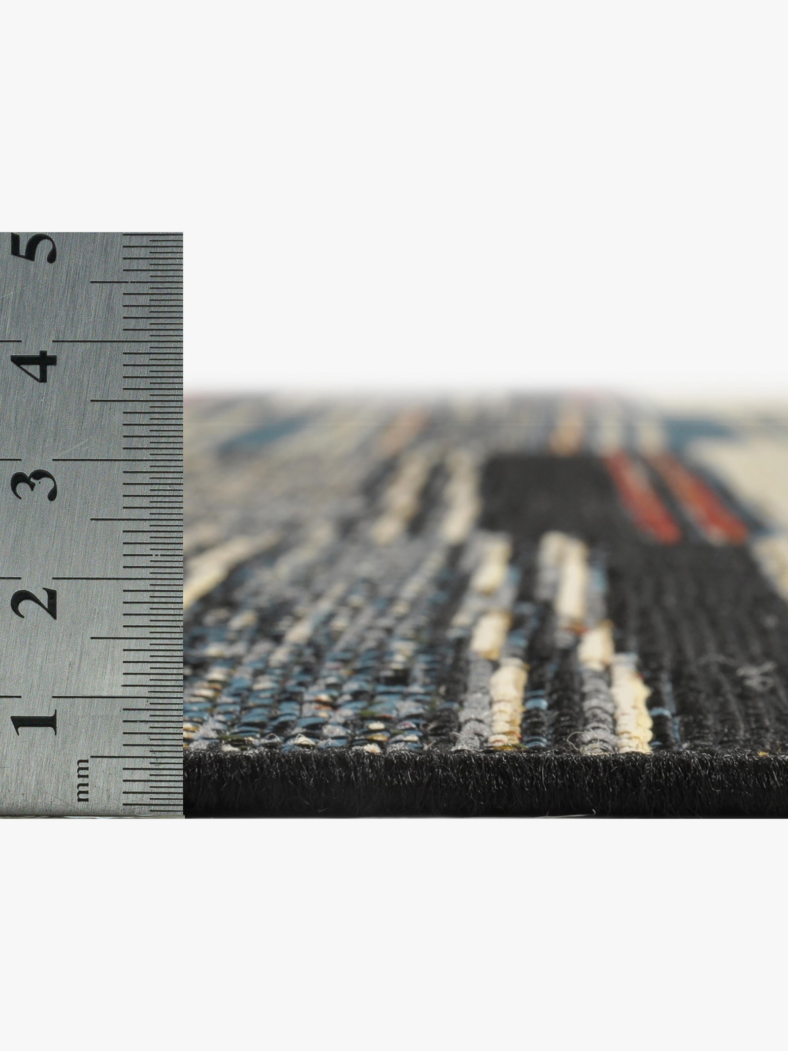 Theko Teppich - beige-gemustert