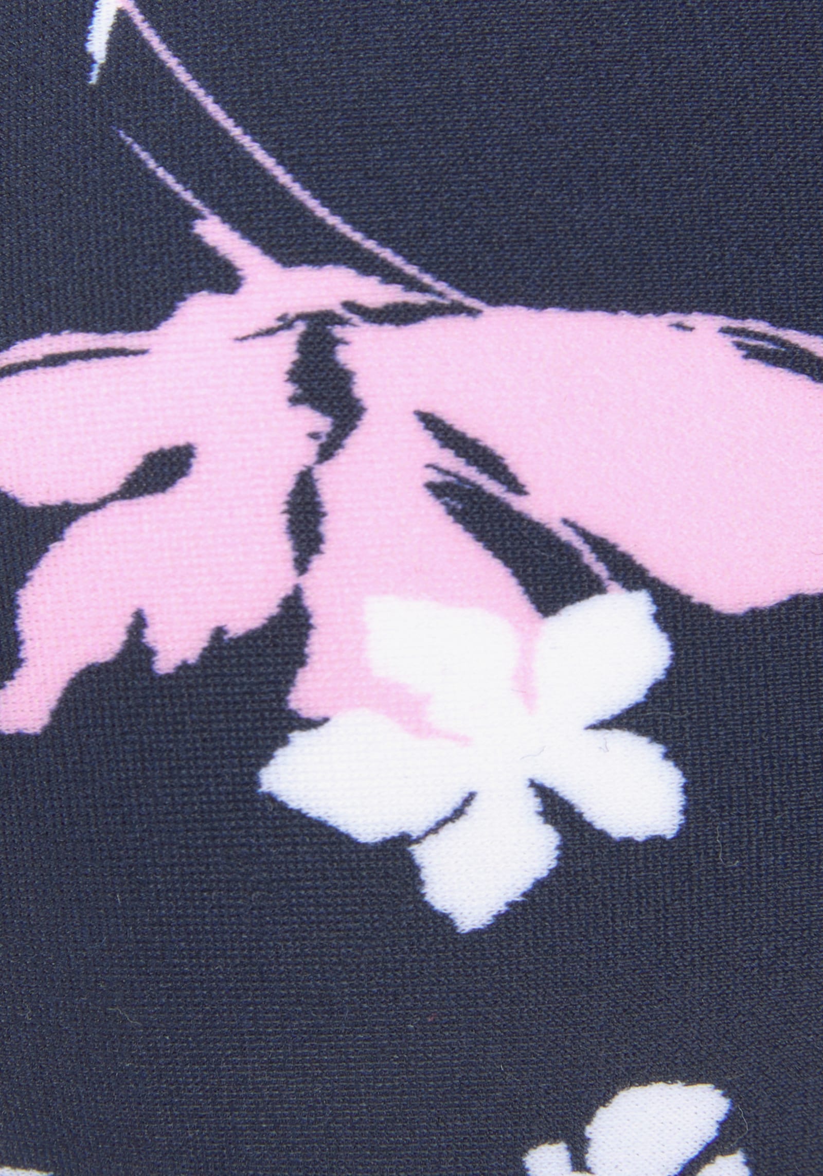 LASCANA Bügel-Bandeau-Bikini - marine-bedruckt